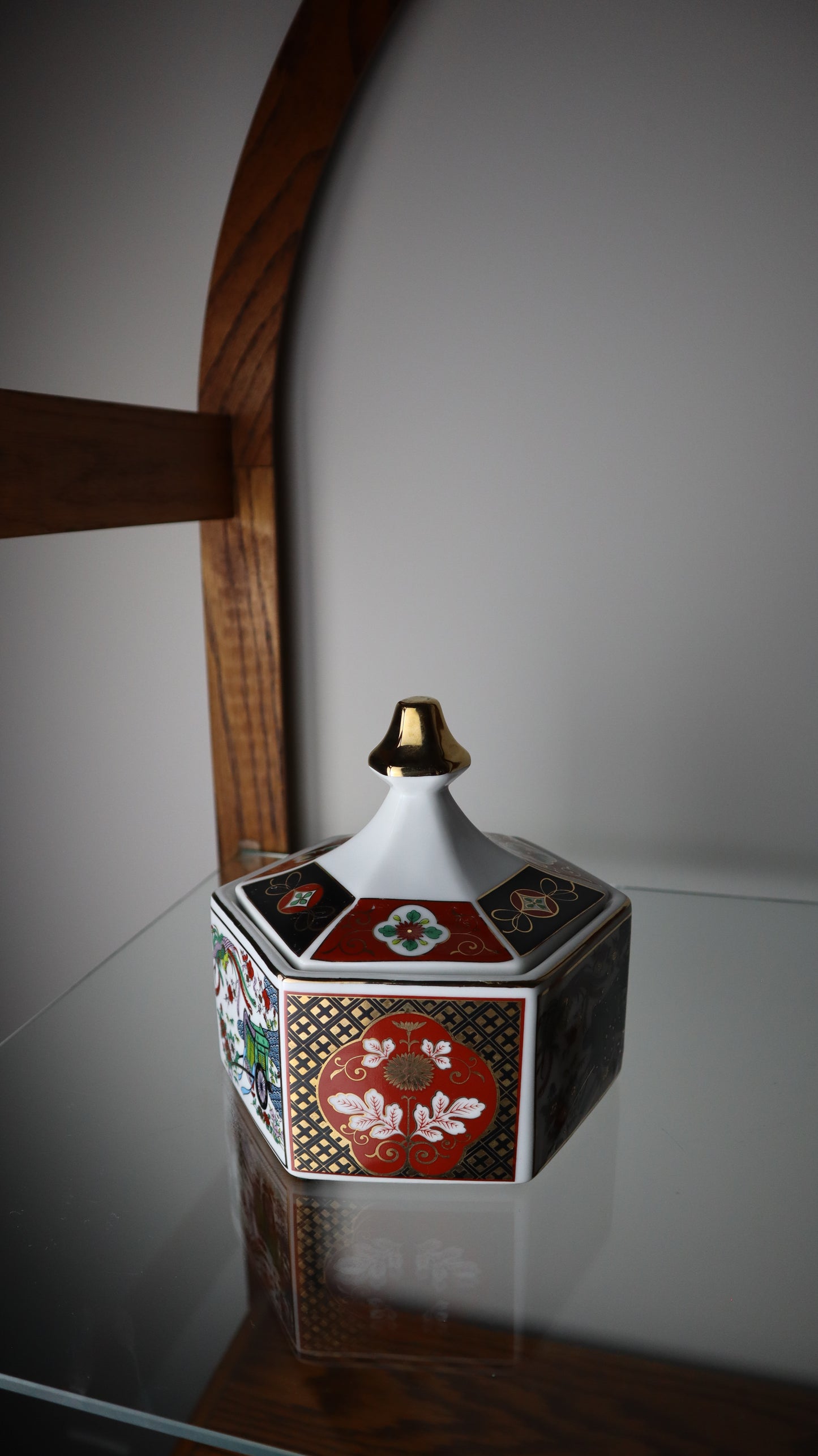 Vintage Porcelain Trinket Box