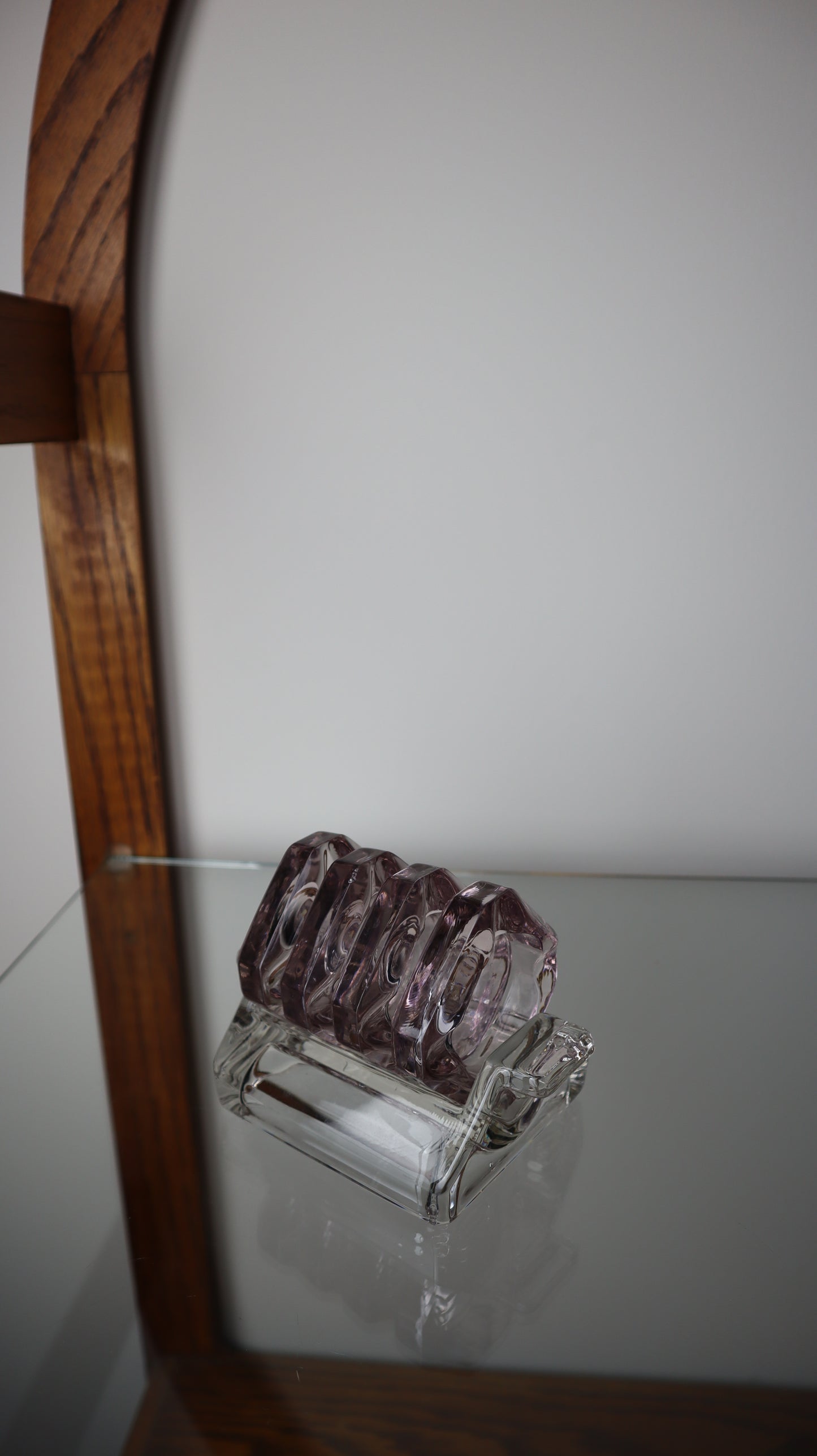 Cambridge Clear Glass Ashtray Set