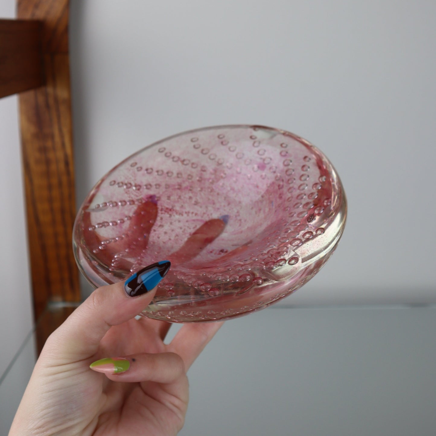 Pink Bubble Ashtray
