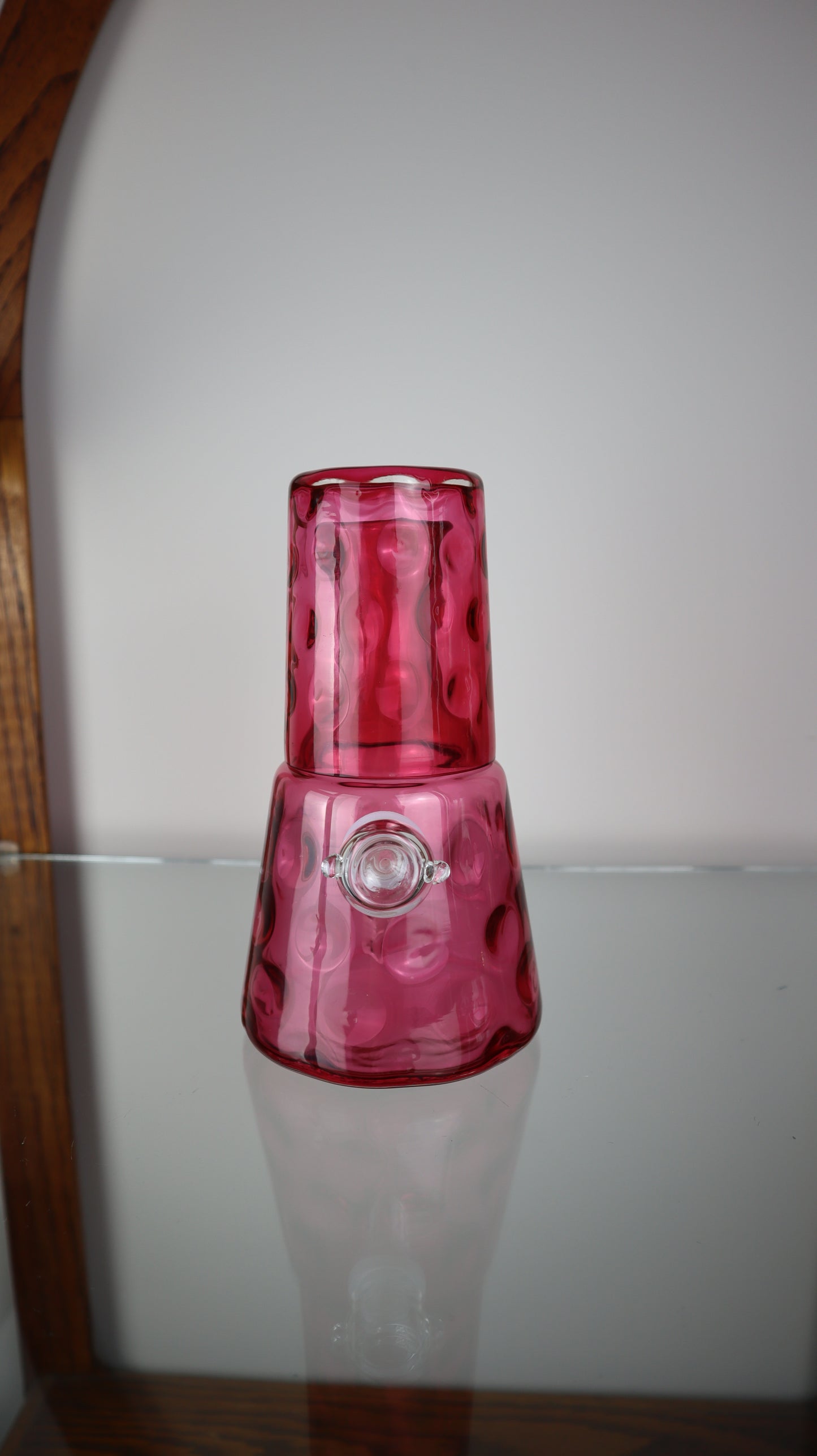 Bright Pink Carafe