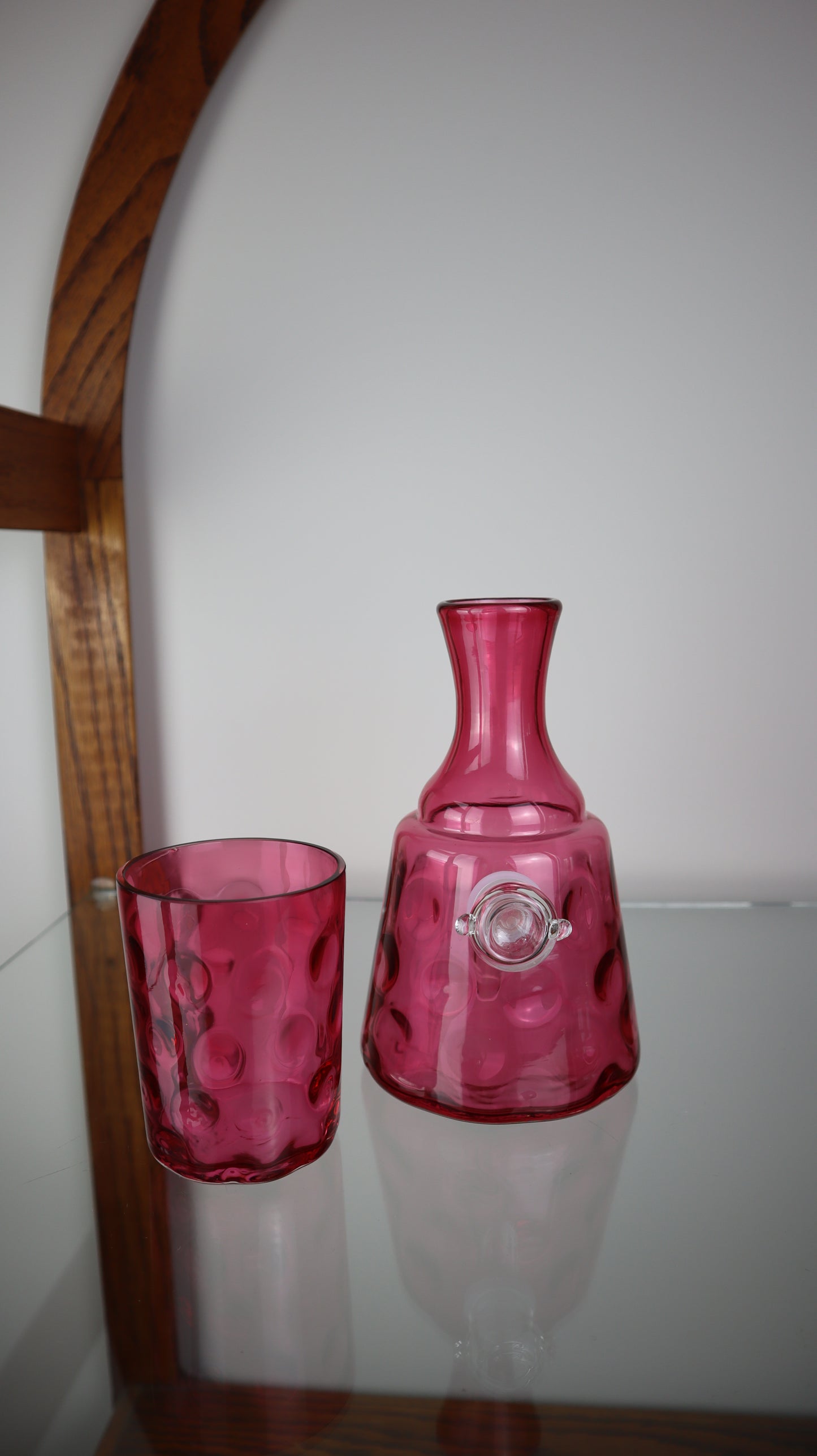 Bright Pink Carafe