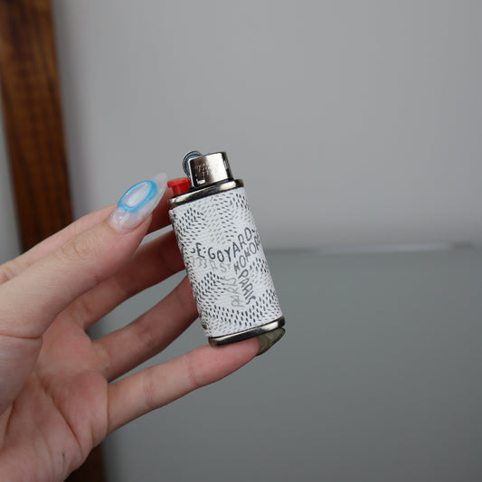 Mini White Repurposed Goyard