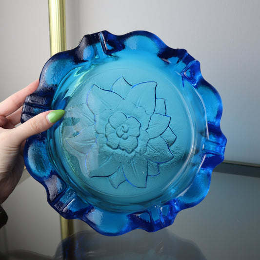 Blue Lotus Flower Cigar Ashtray