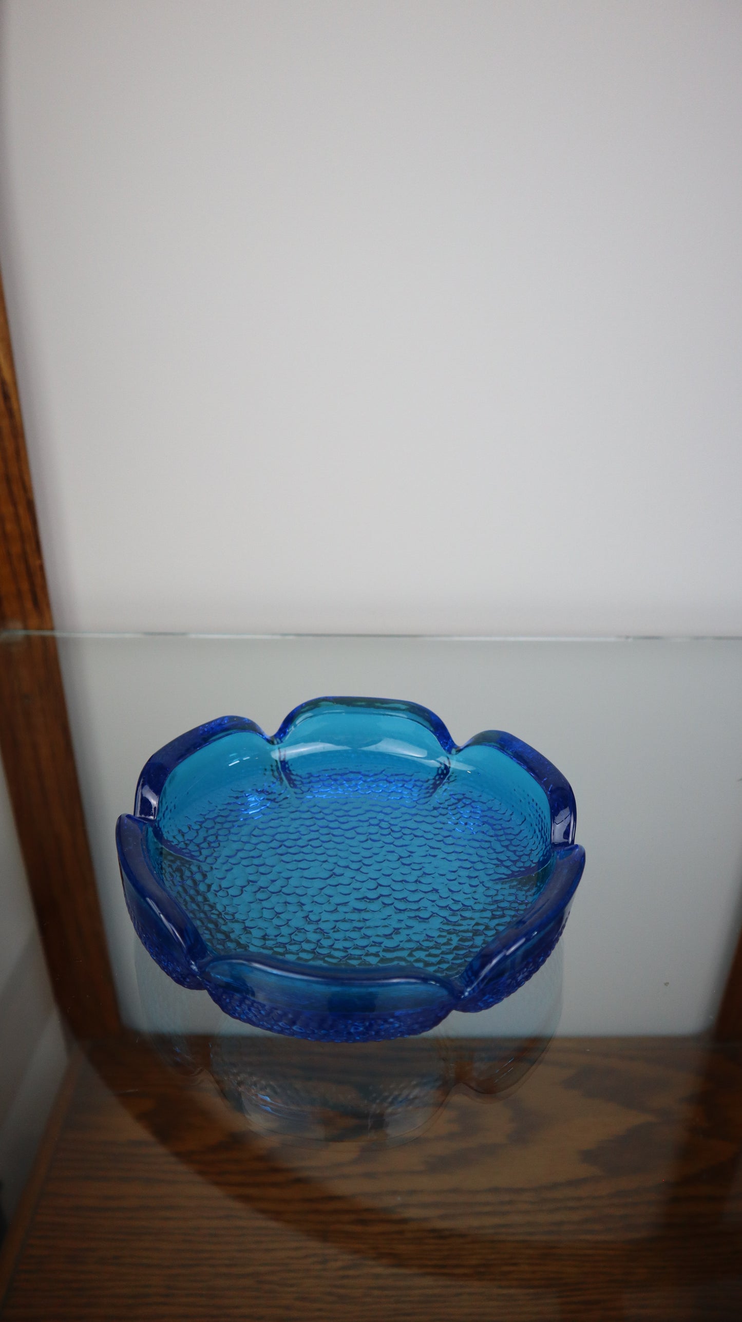 MCM Blenko 1960's Petal Ashtray
