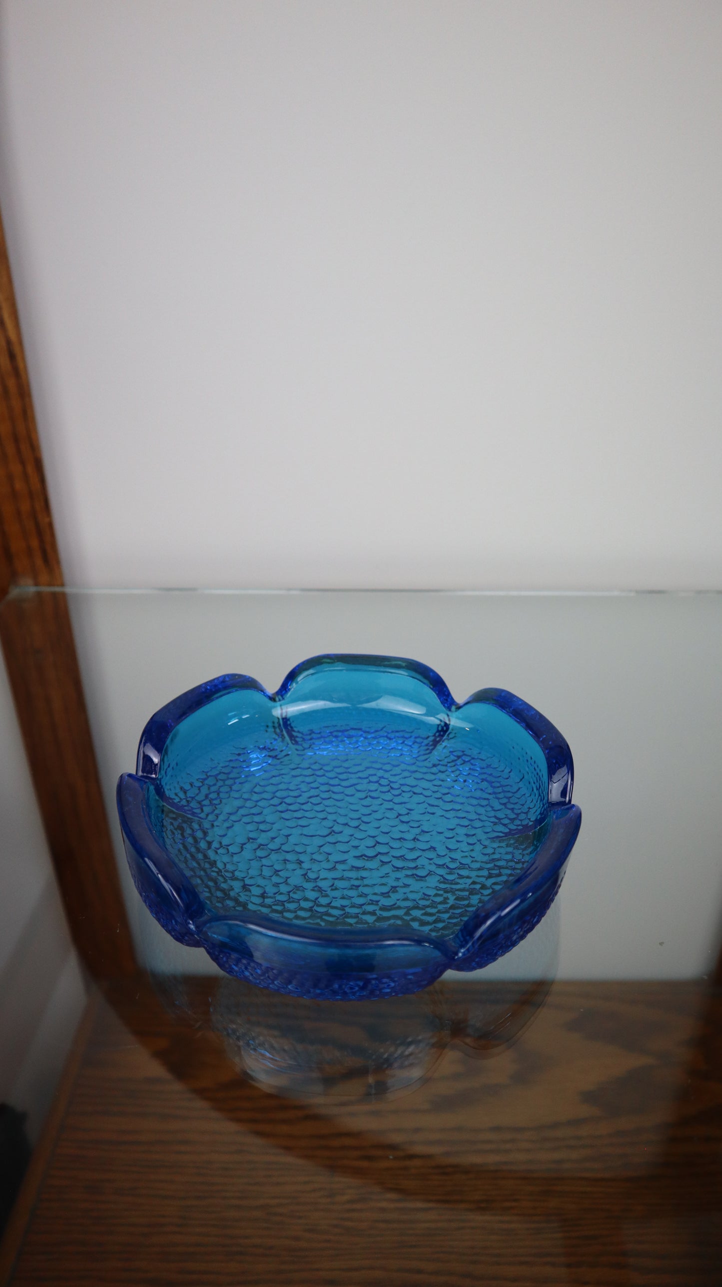 MCM Blenko 1960's Petal Ashtray