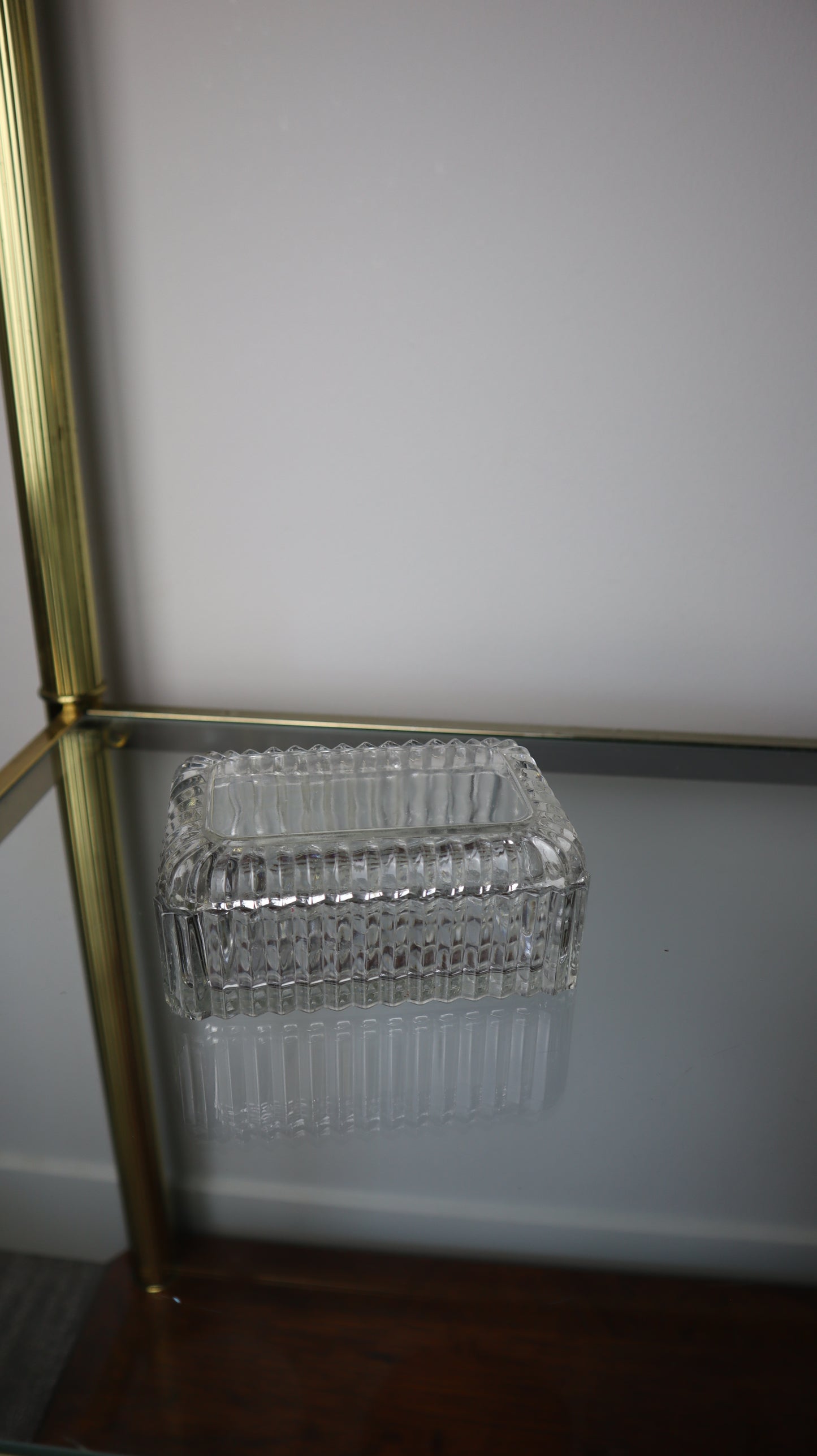 Glass Box Stash Container