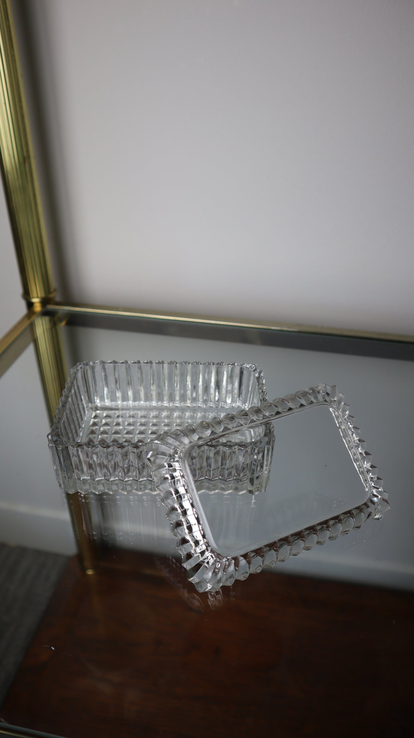 Glass Box Stash Container