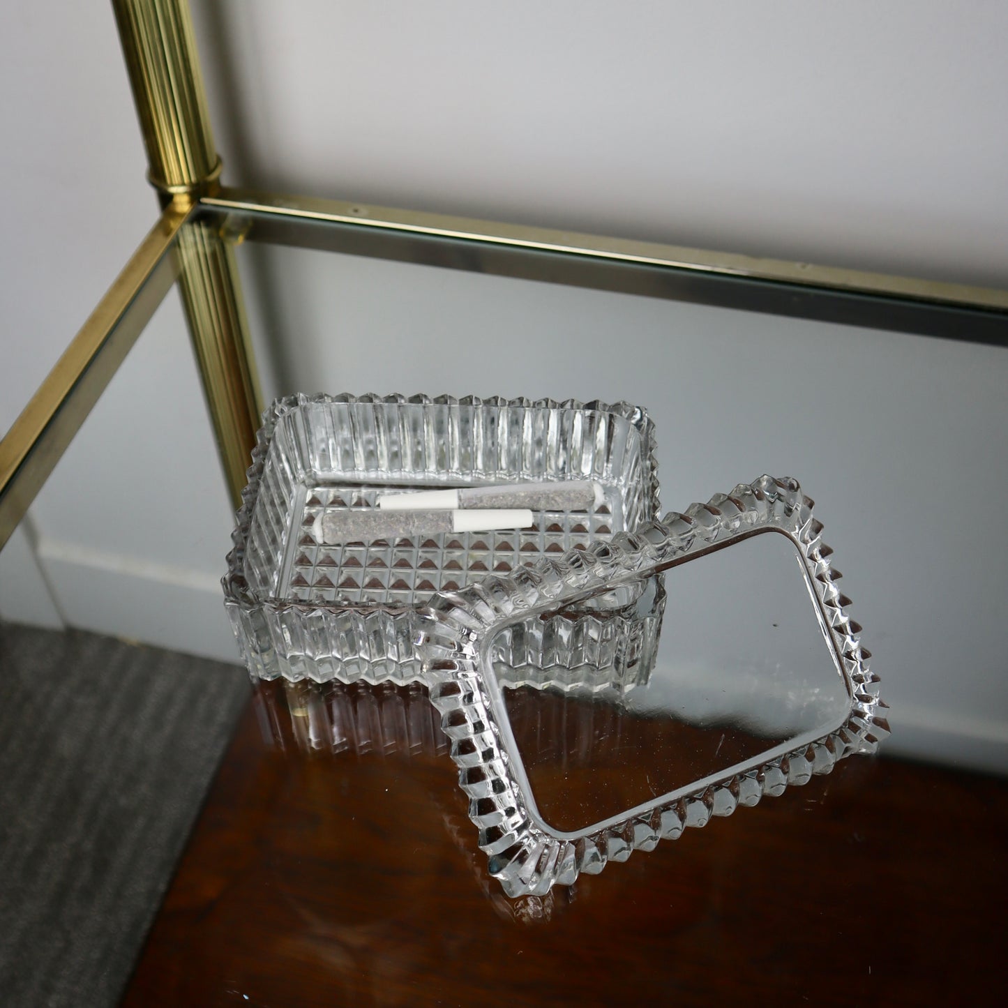 Glass Box Stash Container