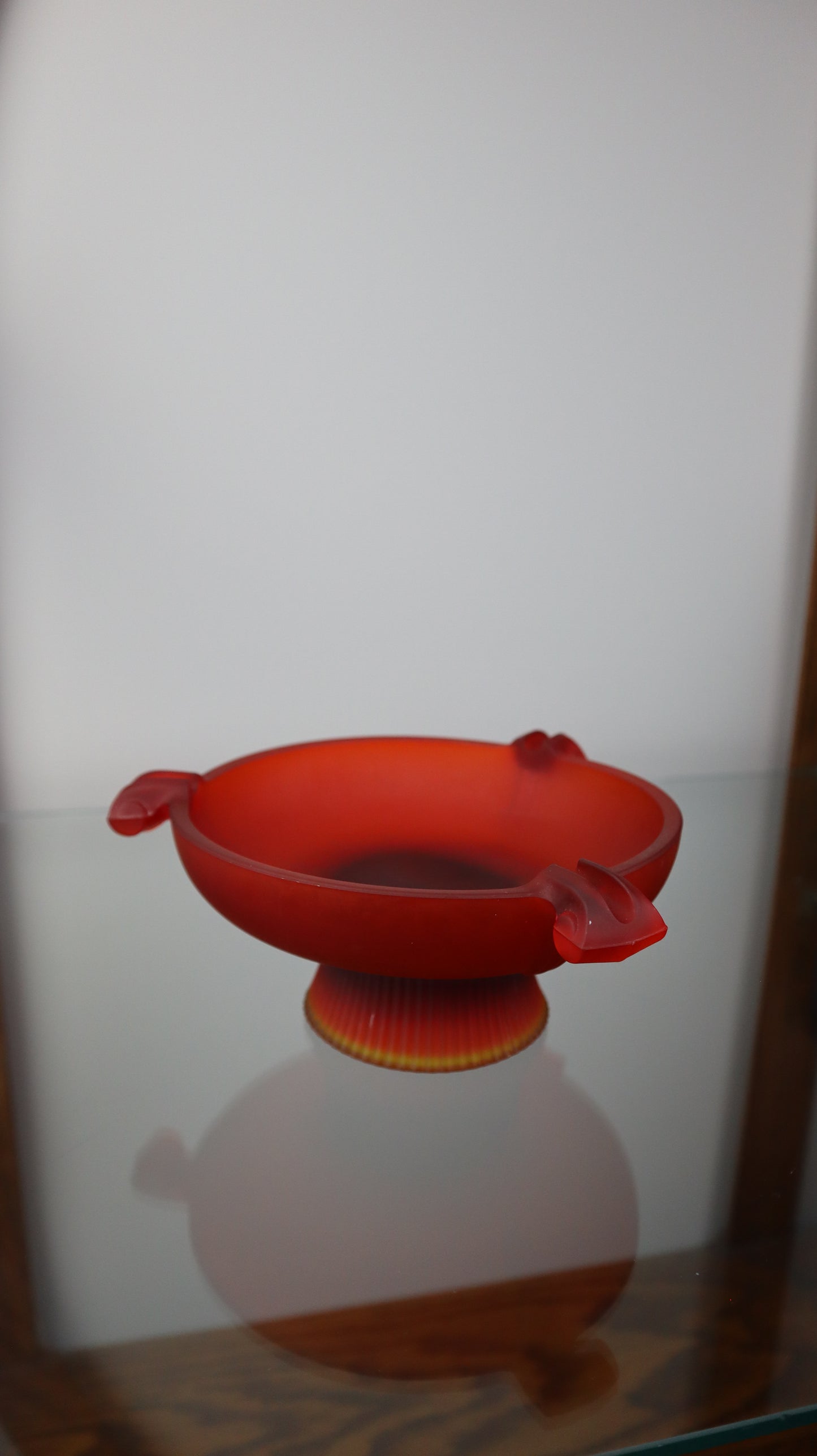 Depression Frosted Satin Cigarette Ashtray