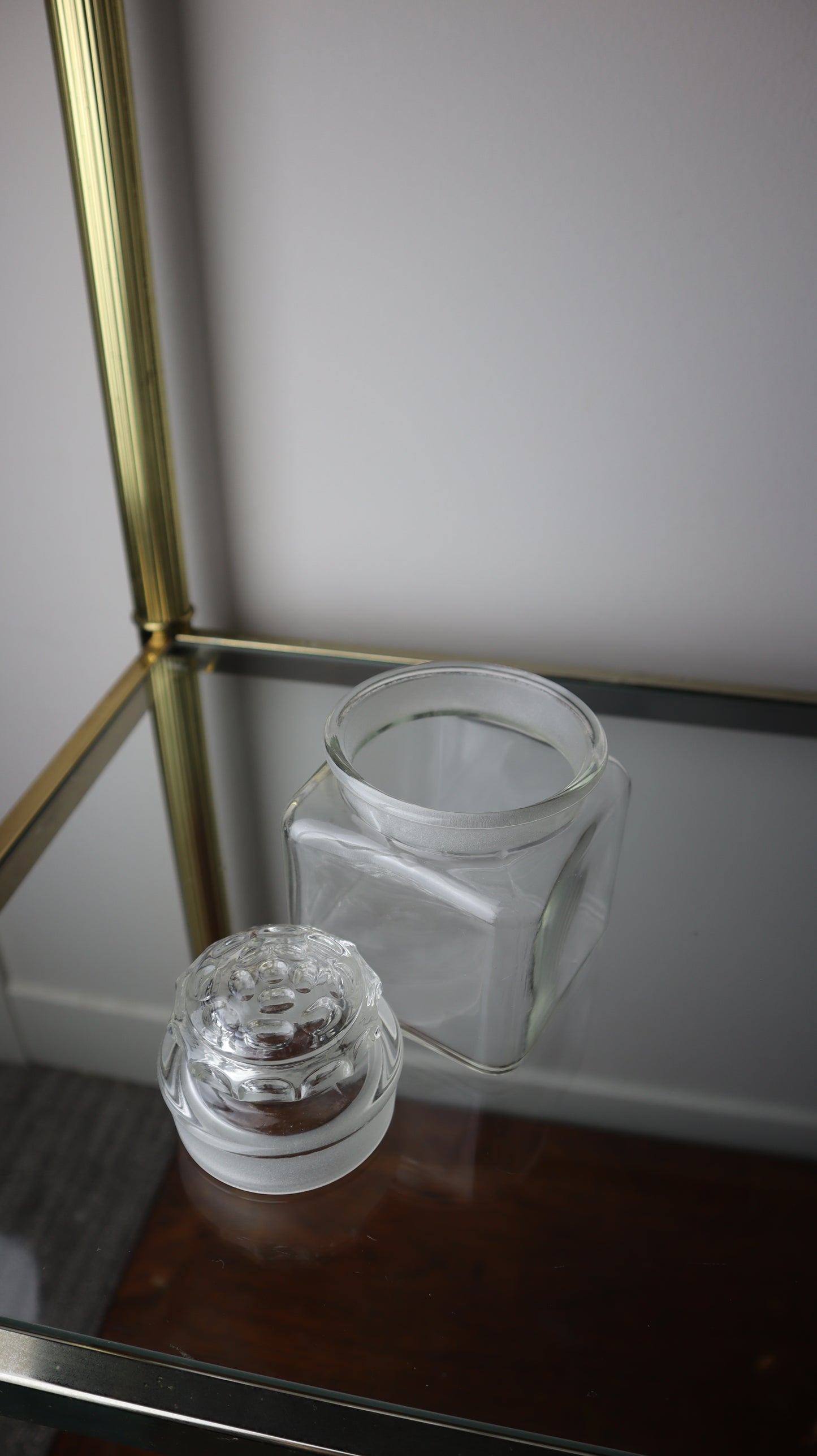 Clear Apothecary Stash Jar