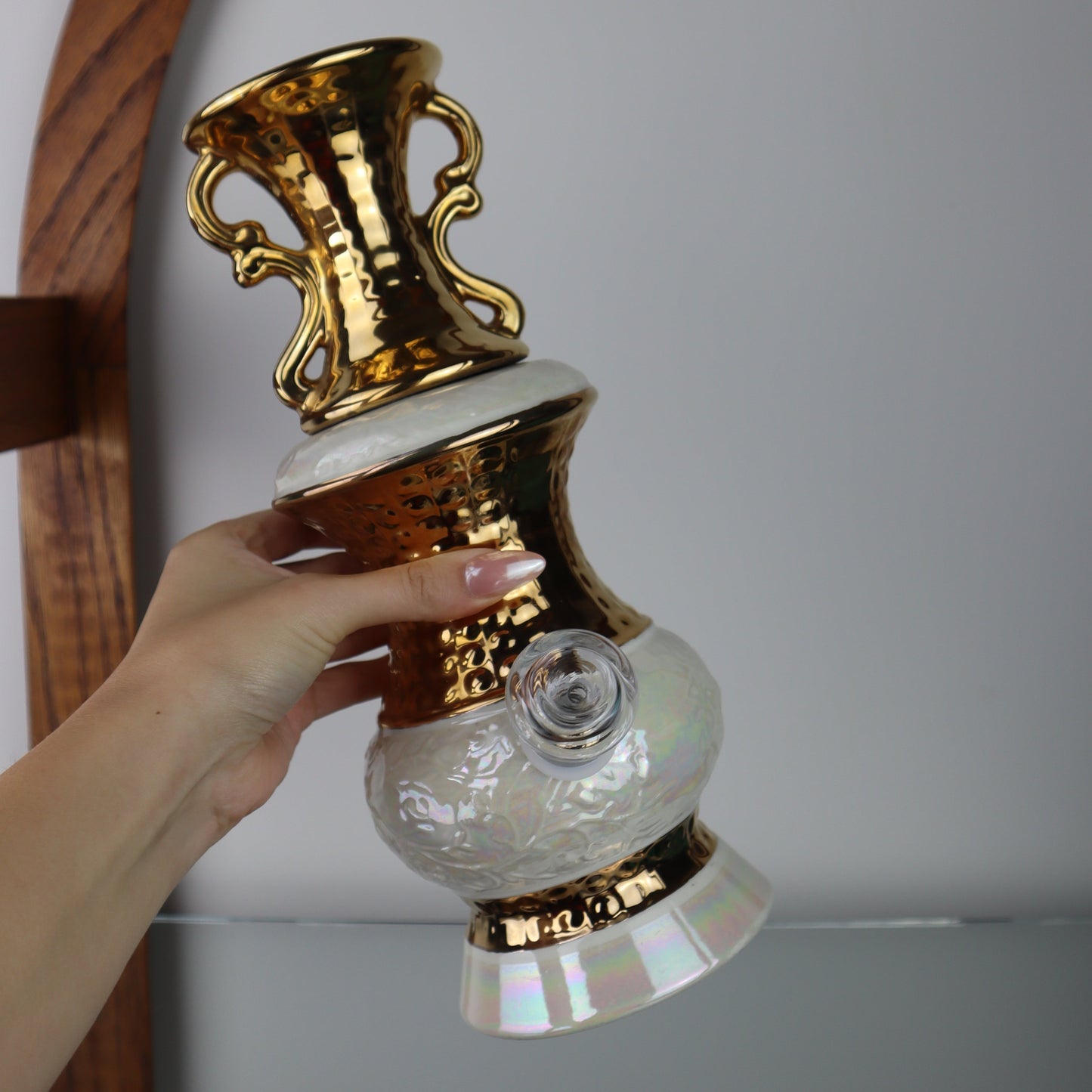 Gold Vase Jim Beam