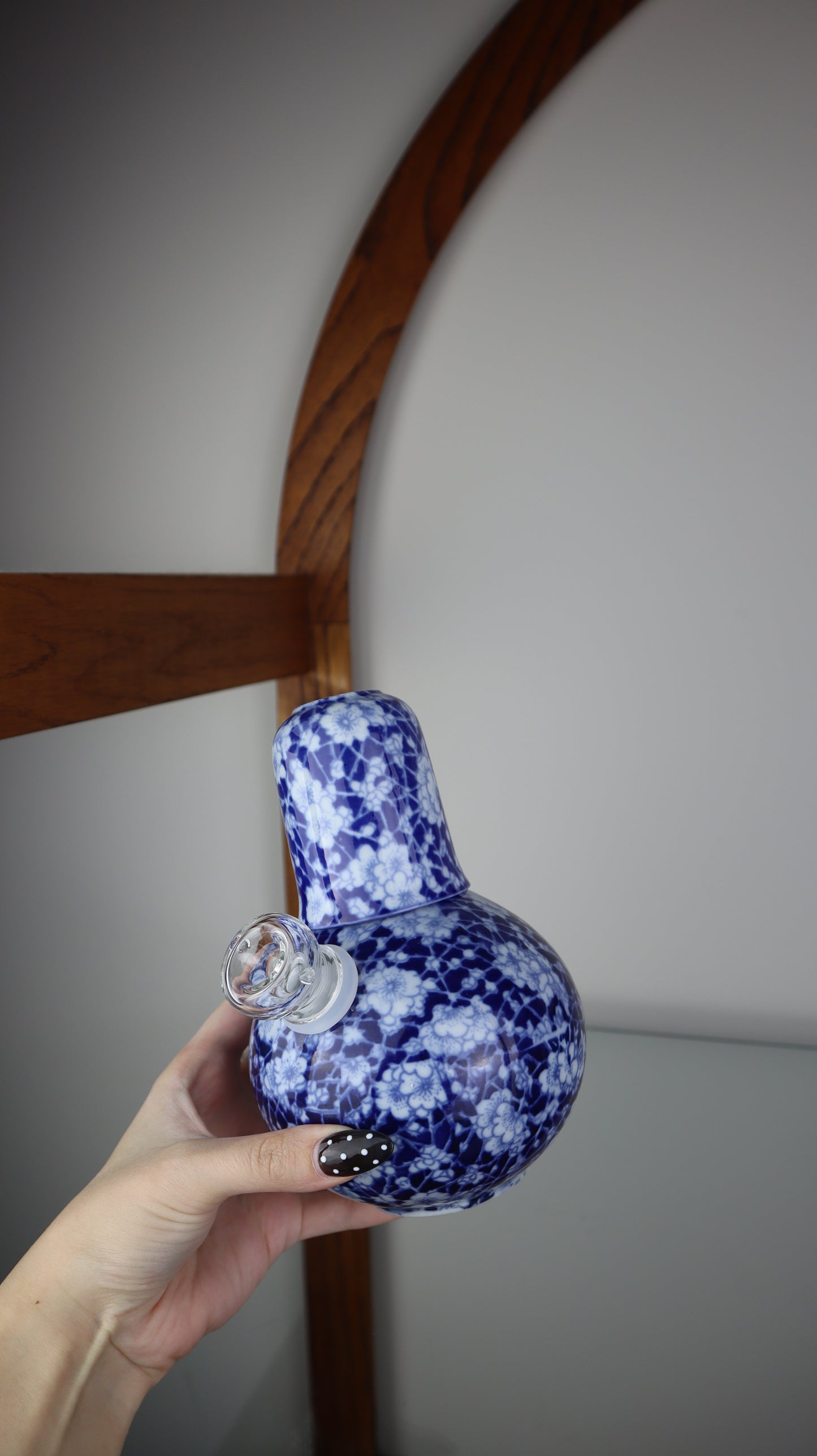 Chinoiserie Bedside Water Carafe