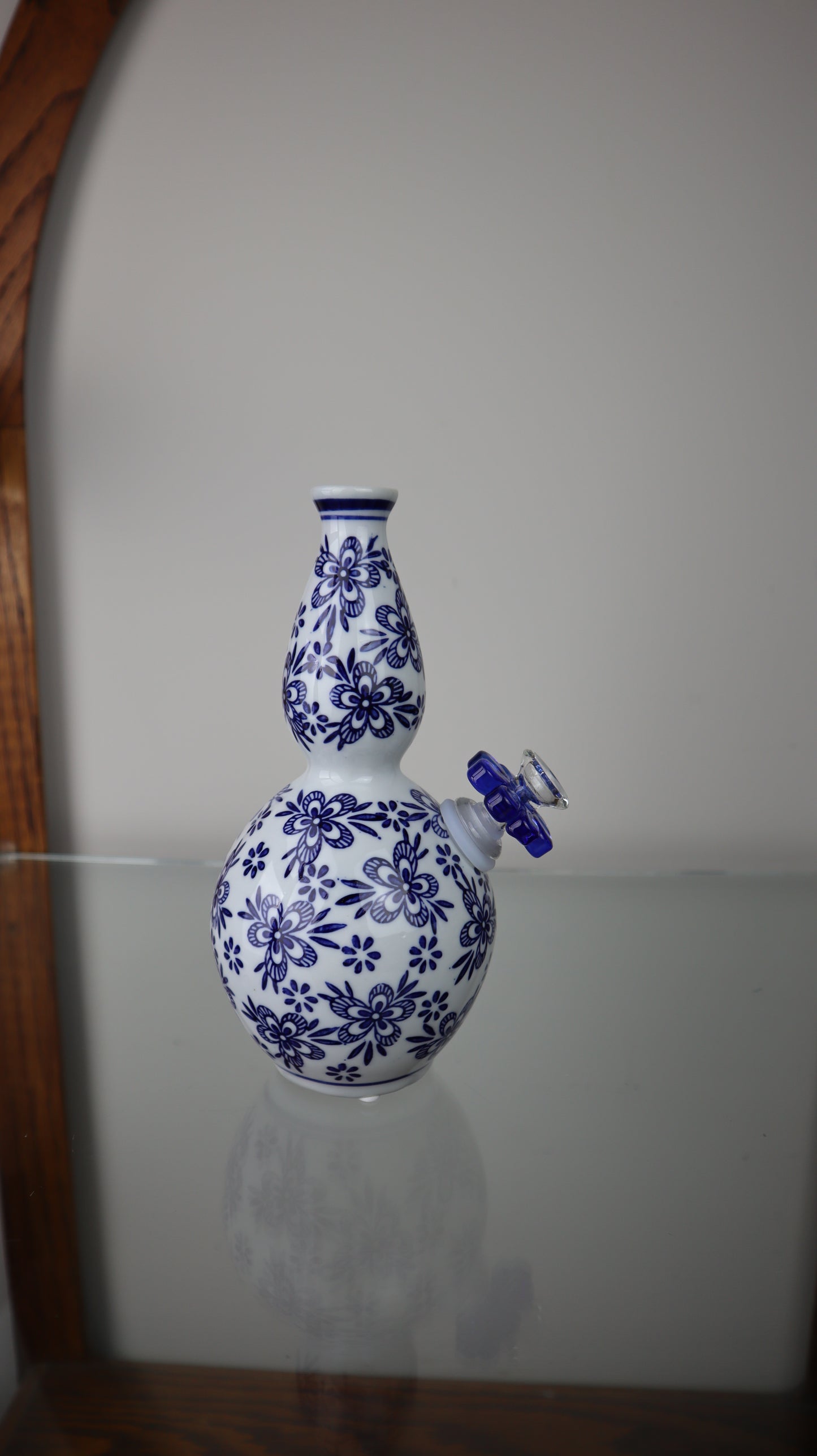 Blue Flower Vase