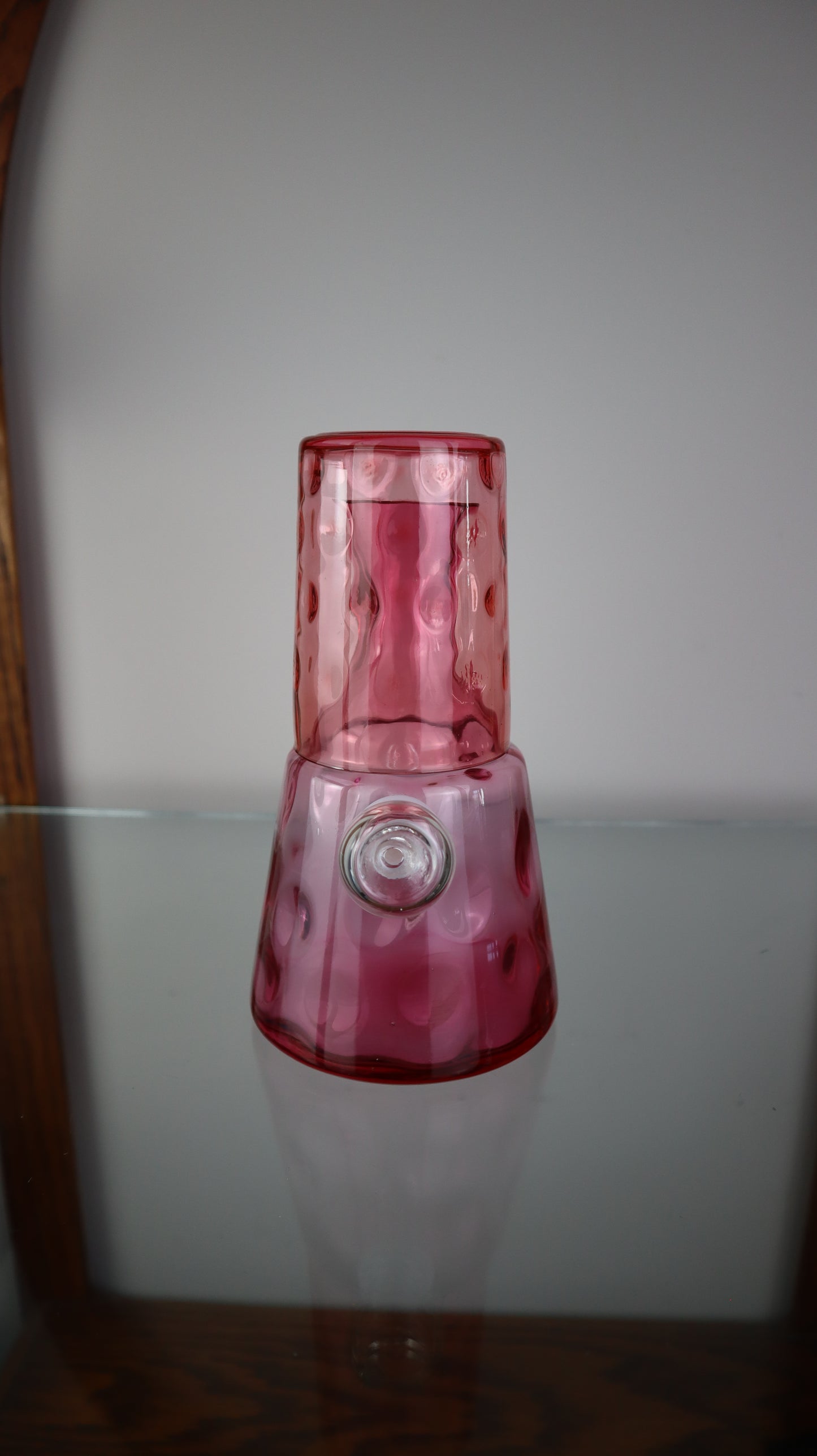 Pink Water Carafe