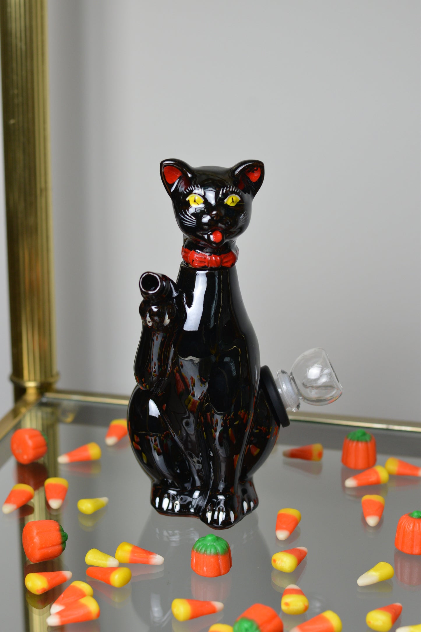 Black Cat Bubbler- Spooky Collection