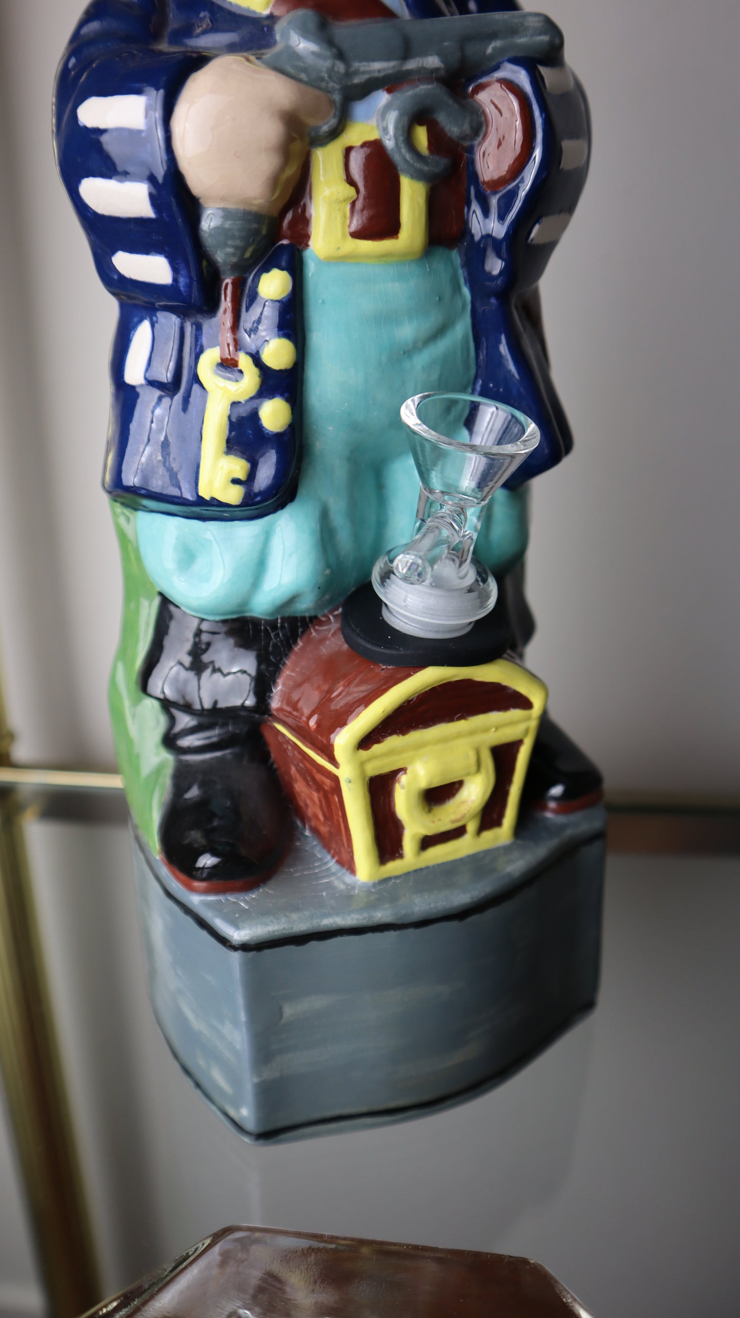 Ceramic Pirate Captain