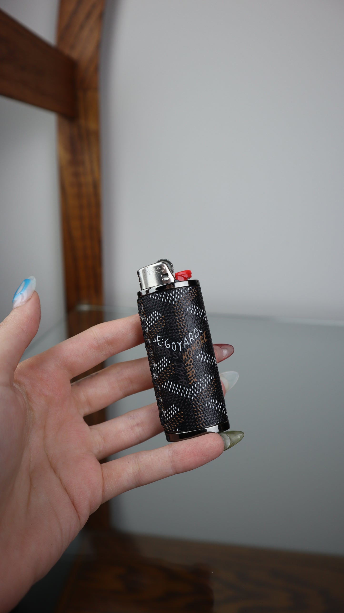 Black Repurposed Goyard