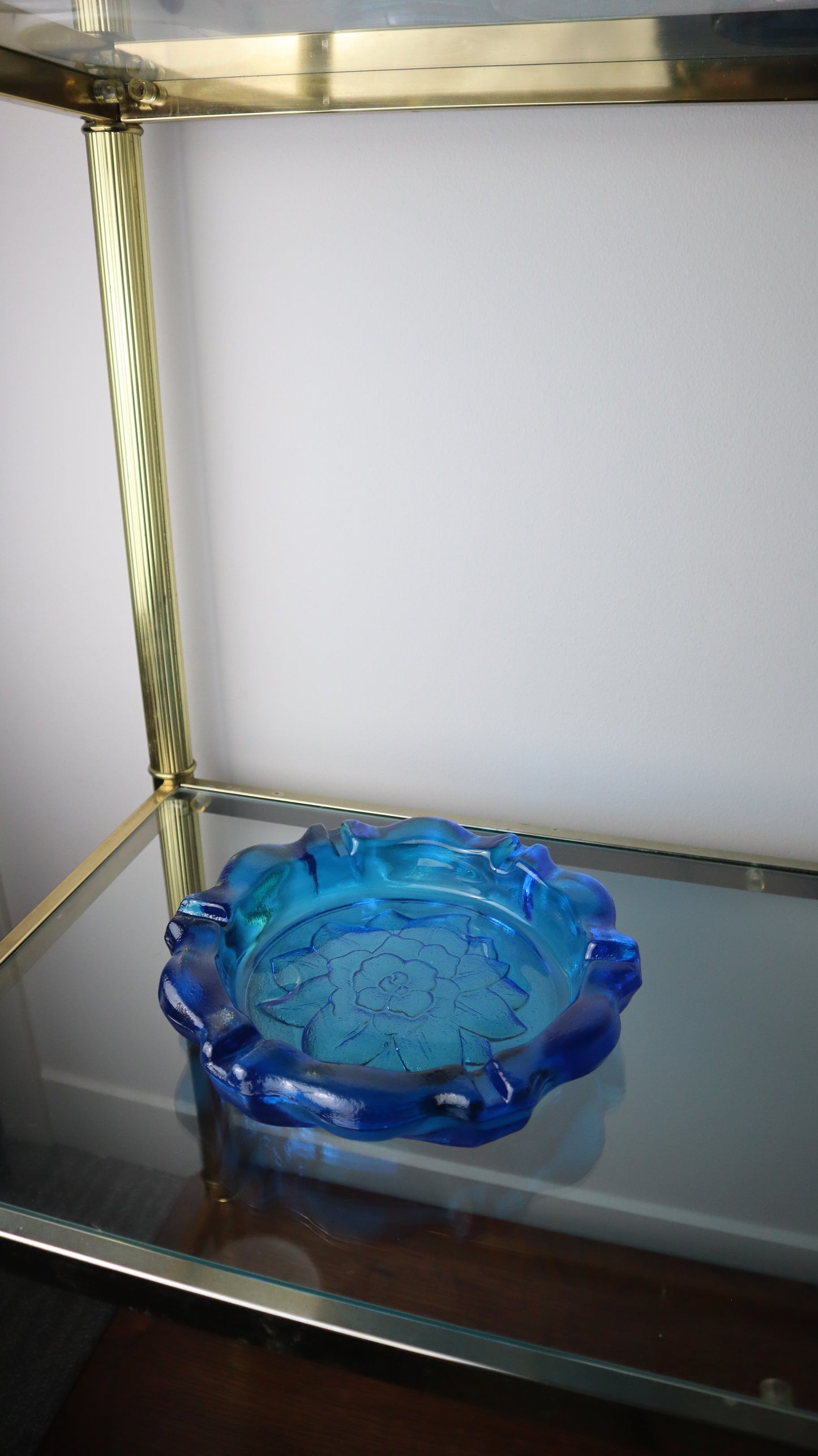 Blue Lotus Flower Cigar Ashtray