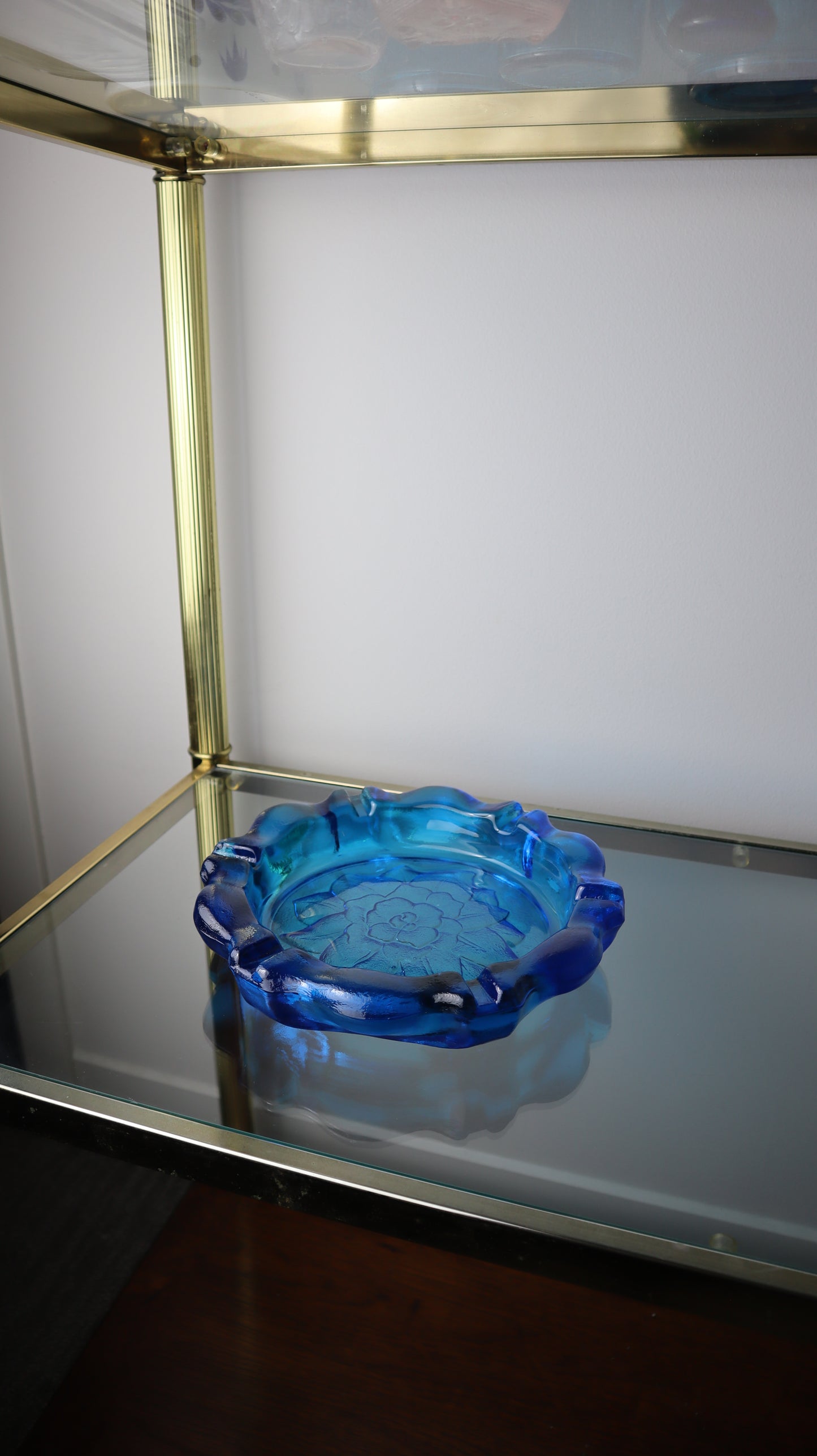 Blue Lotus Flower Cigar Ashtray