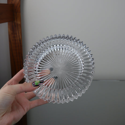 Crystal Trinket/Ashtray Dish