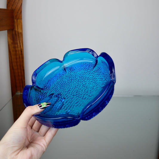 MCM Blenko 1960's Petal Ashtray