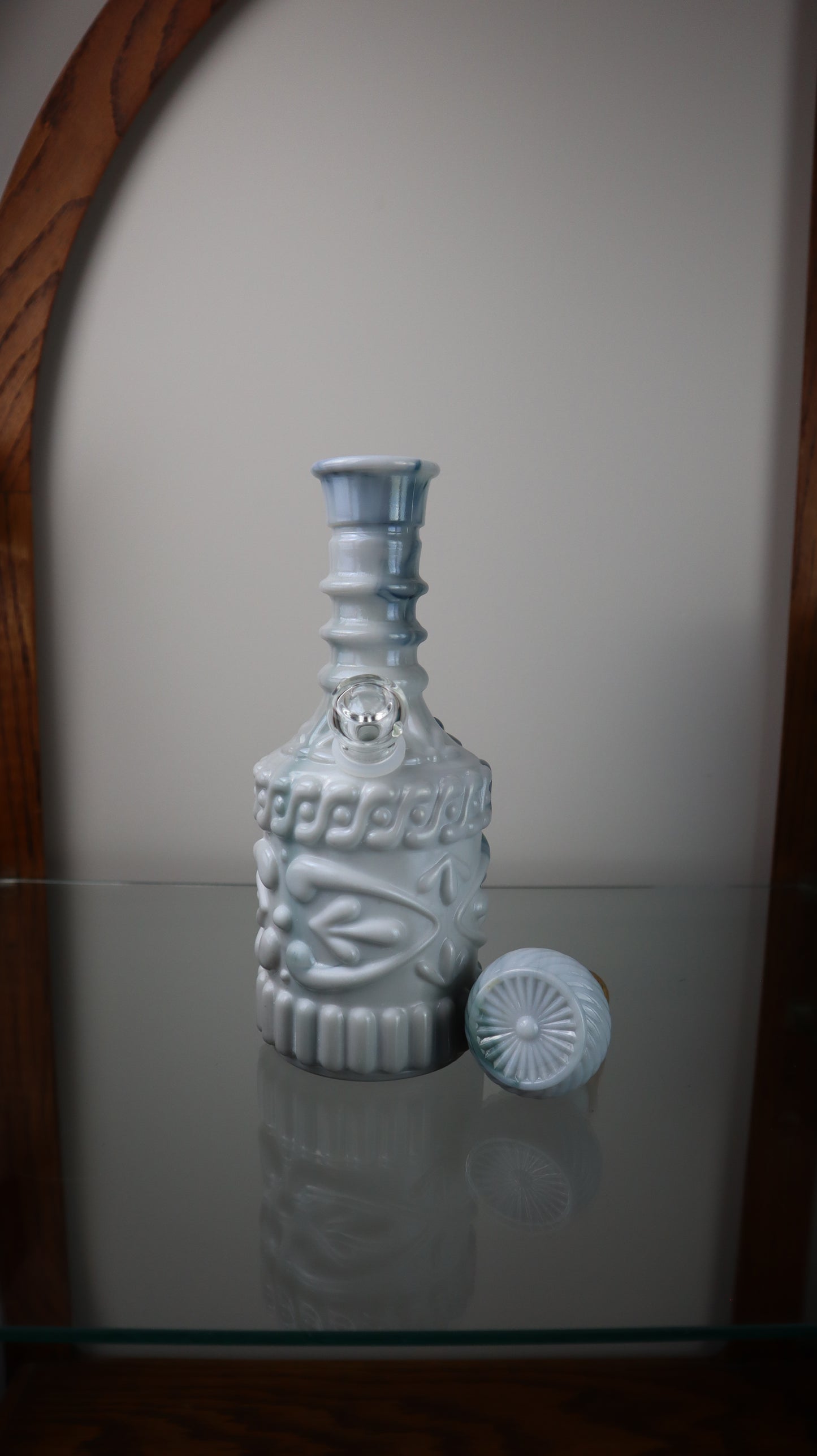 Slag Glass Jim Beam