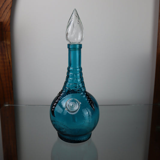 Blue Ball And Claw Bottle