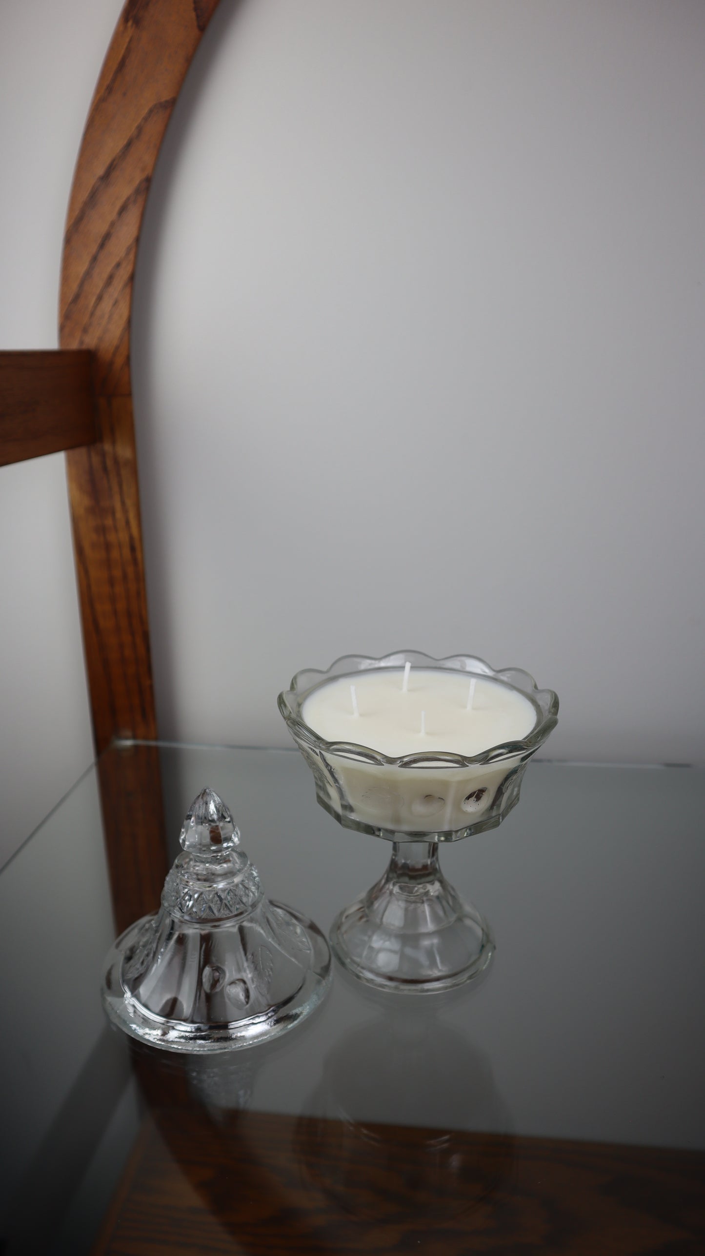 Strawberry Dish Candle