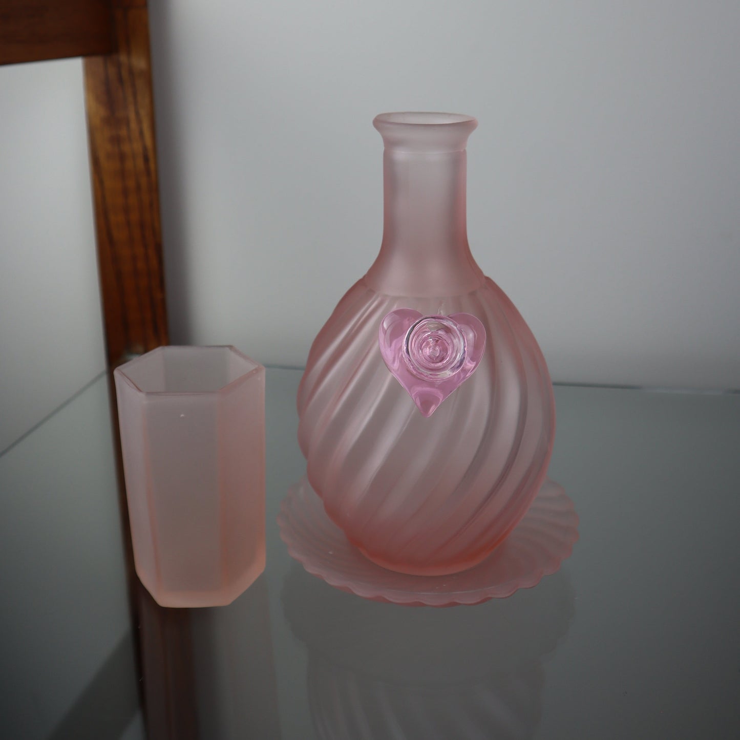 Pink Water Carafe