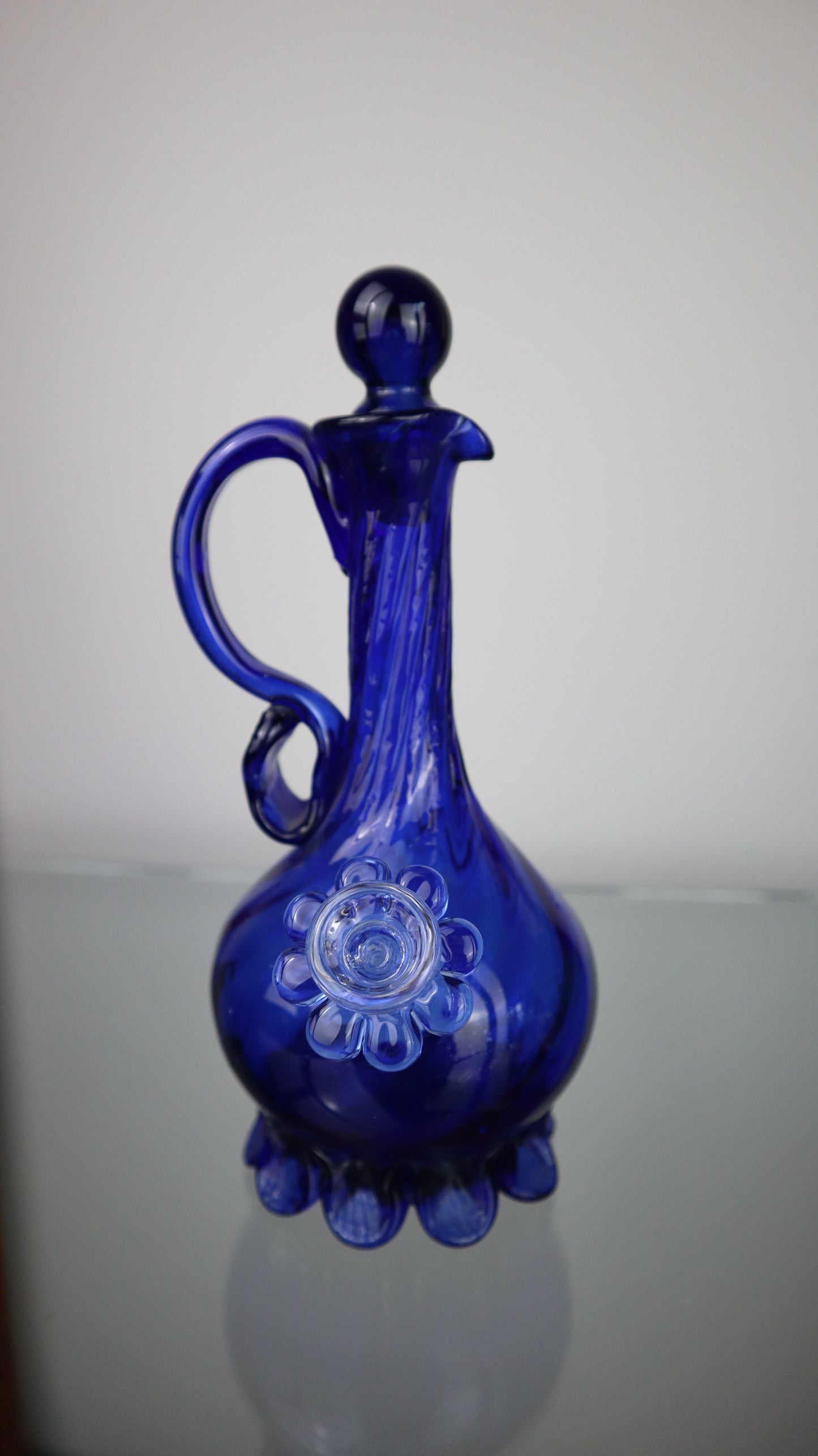 Cobalt Blue Blown Piece