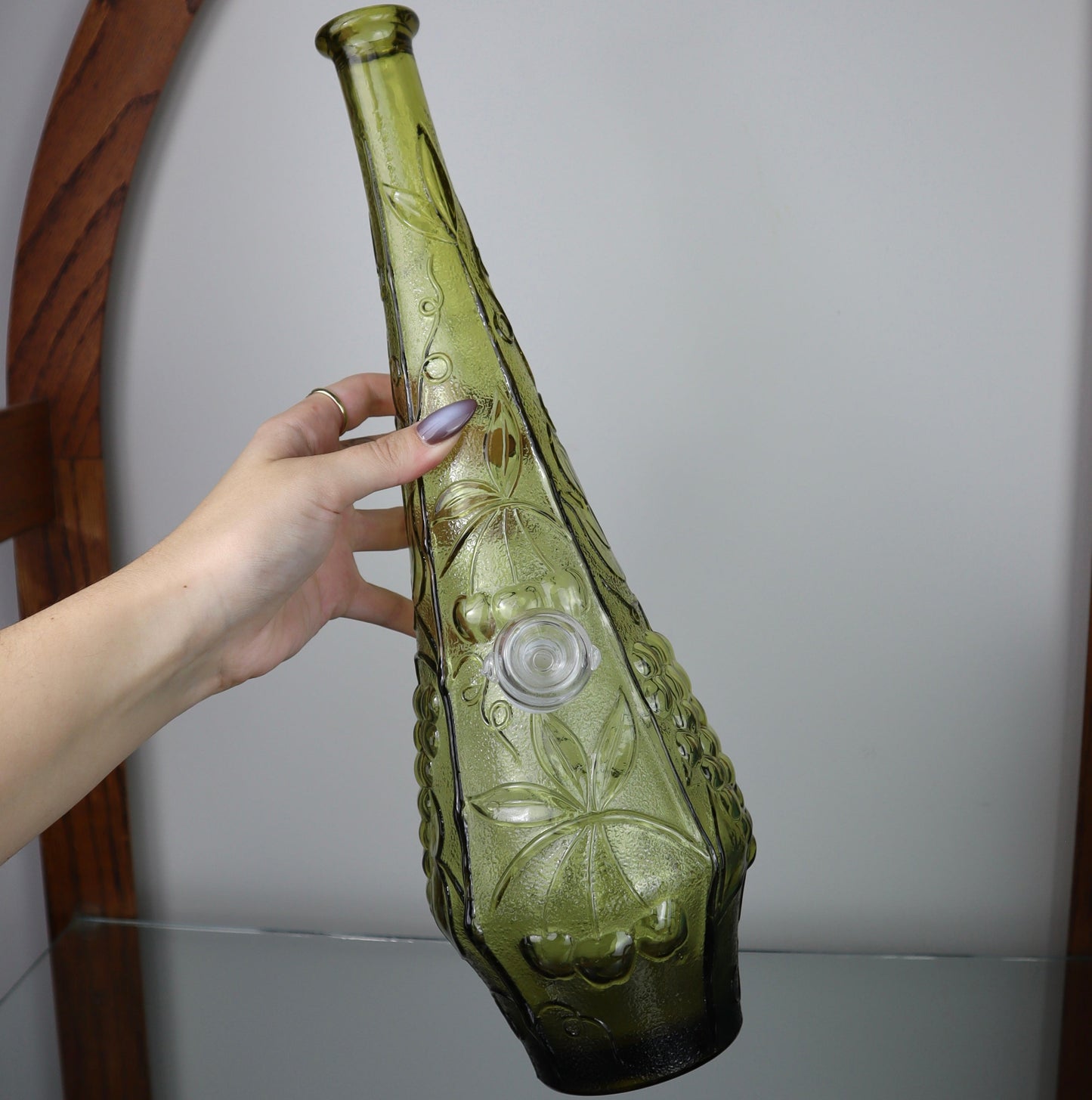 Empoli Olive Etched Genie (No Topper)