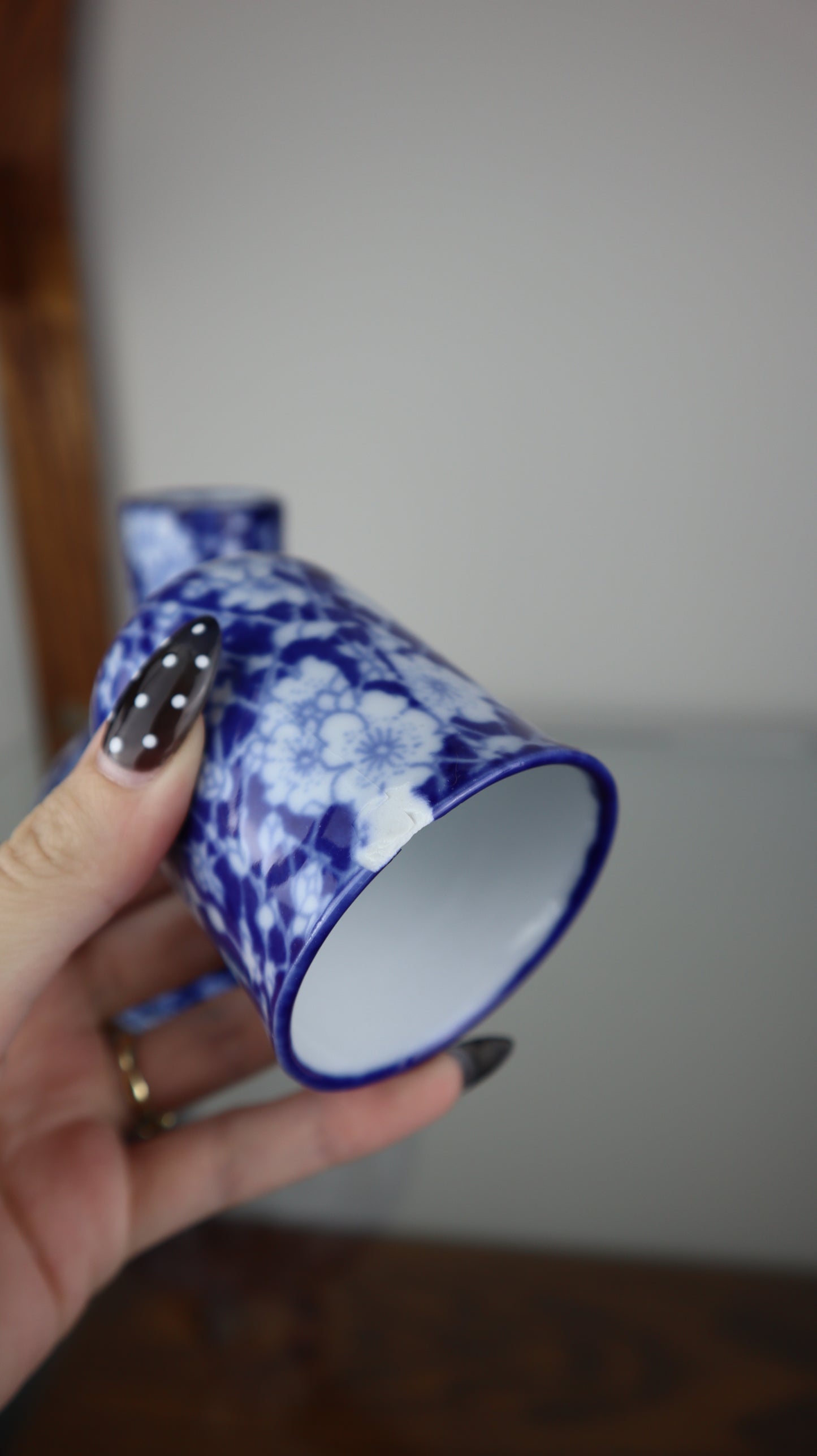 Chinoiserie Bedside Water Carafe