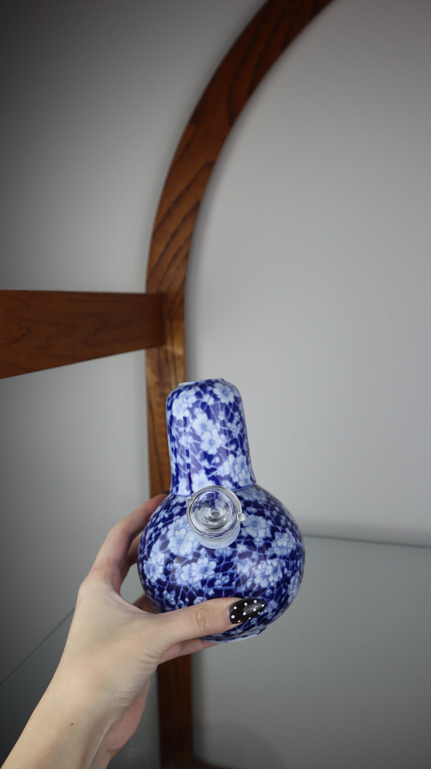 Chinoiserie Bedside Water Carafe