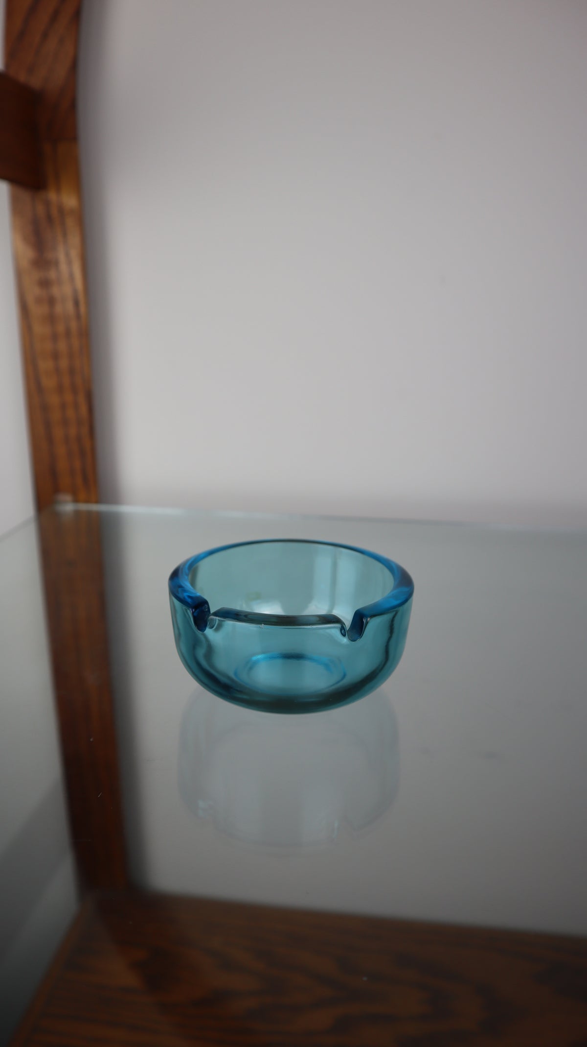 Aqua Blue Ashtray