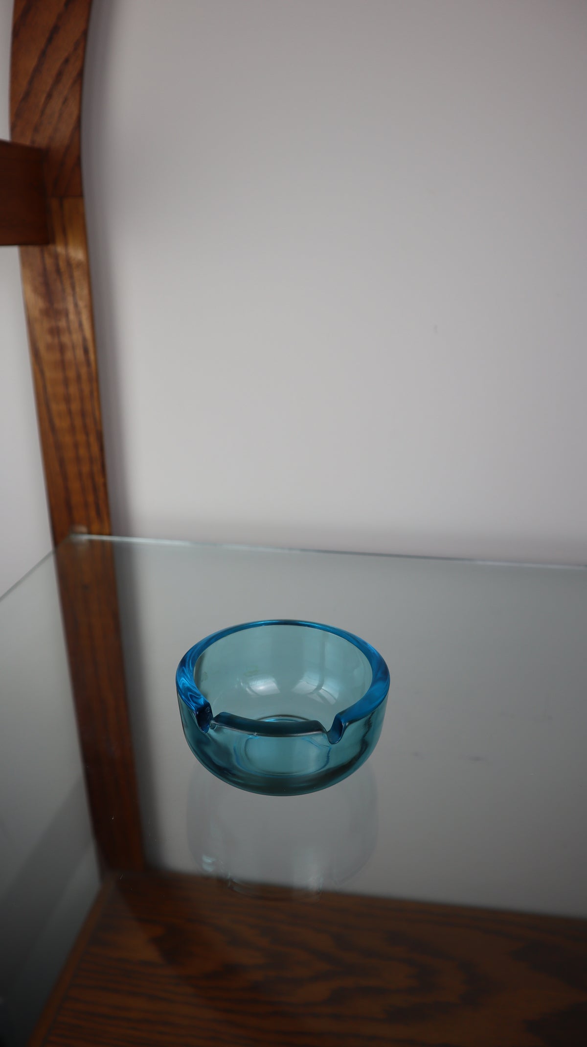 Aqua Blue Ashtray