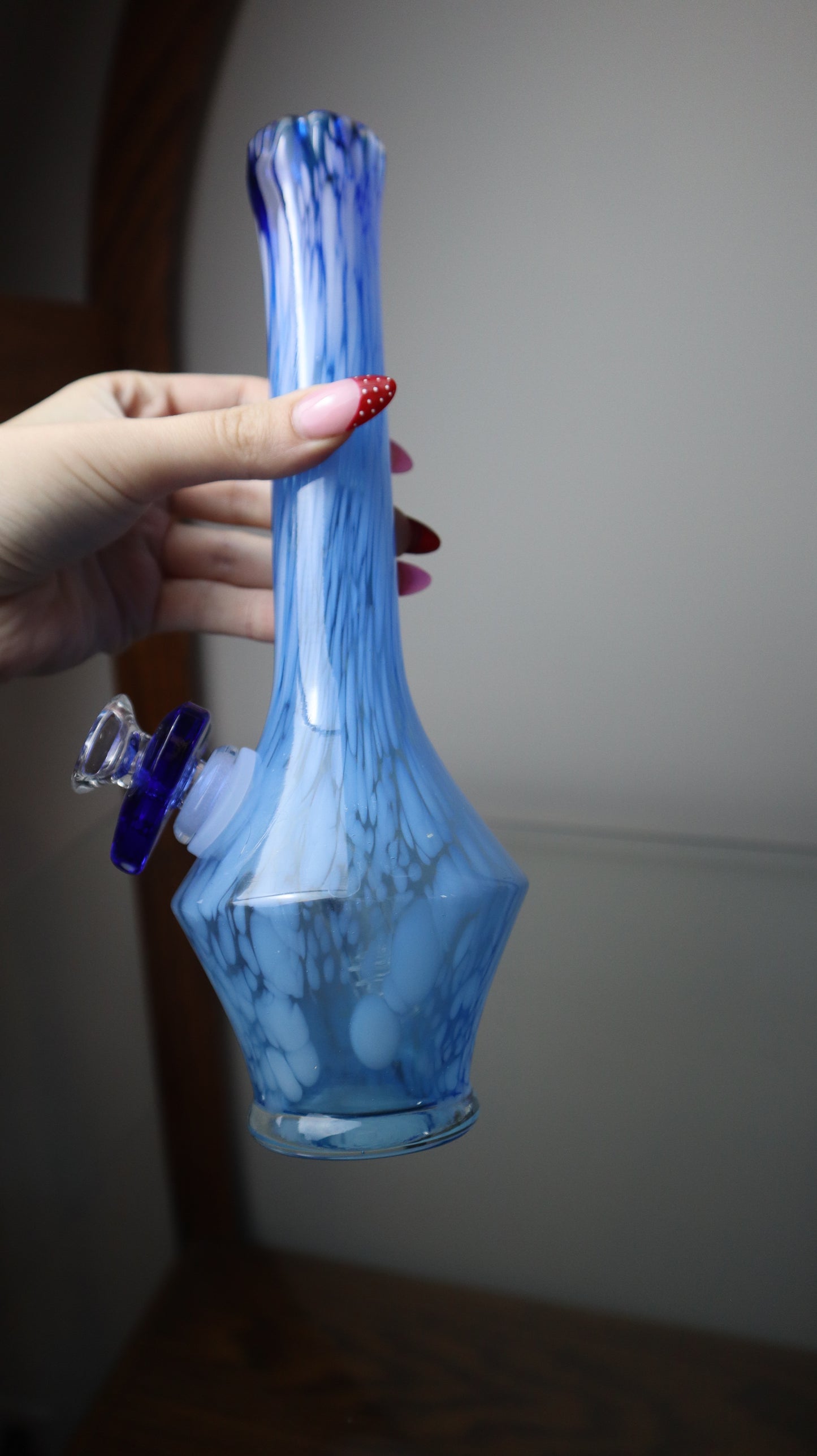 Blue Blown Piece