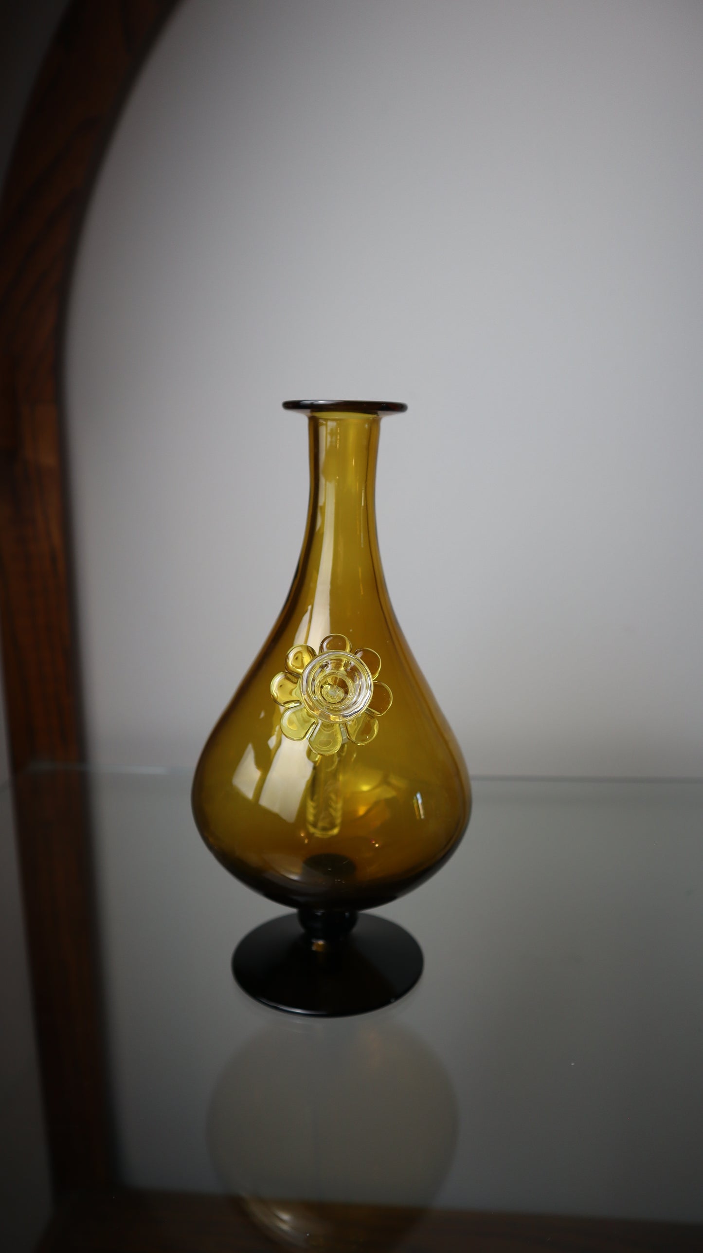 Amber Pedestal Piece