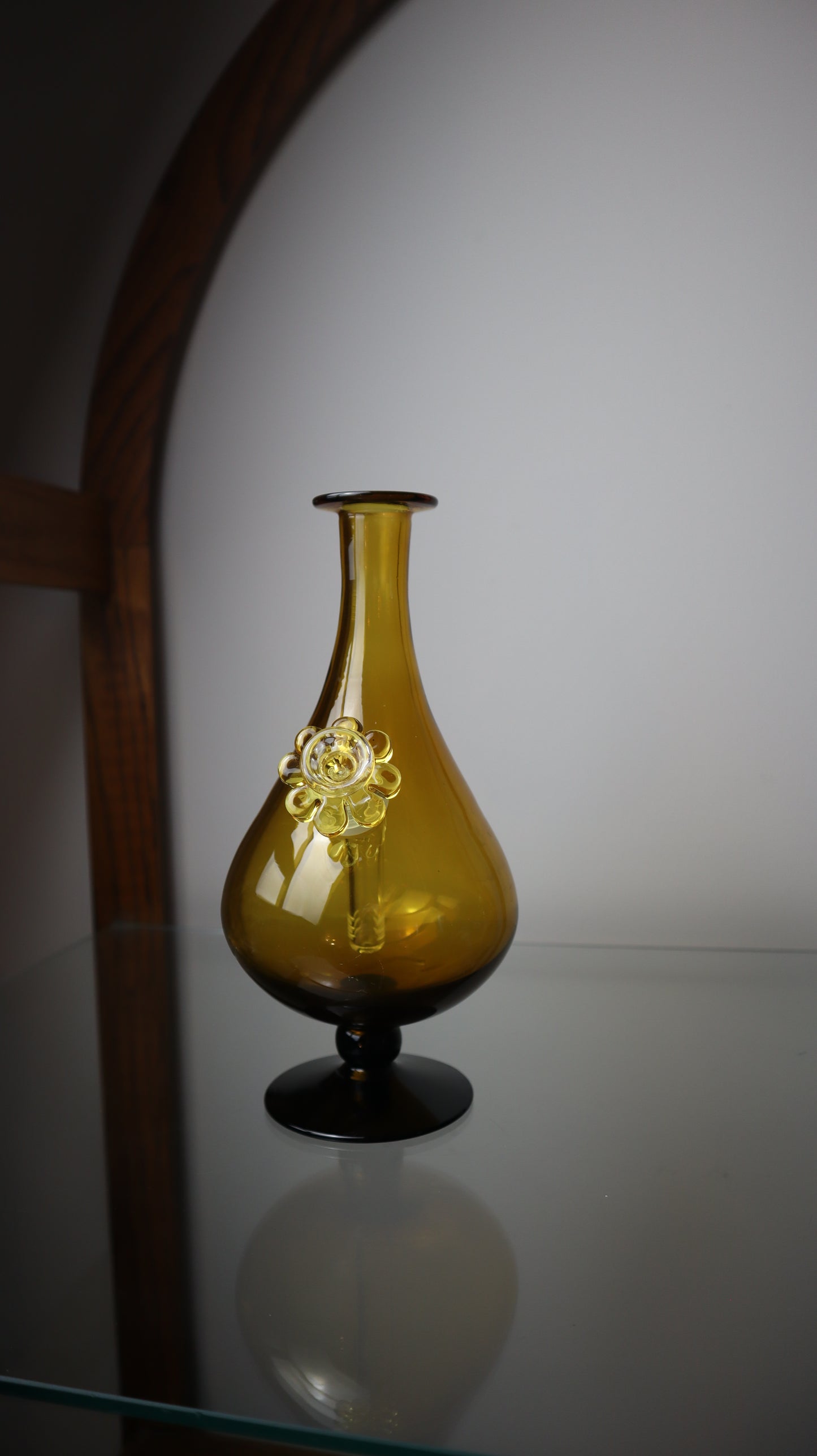 Amber Pedestal Piece