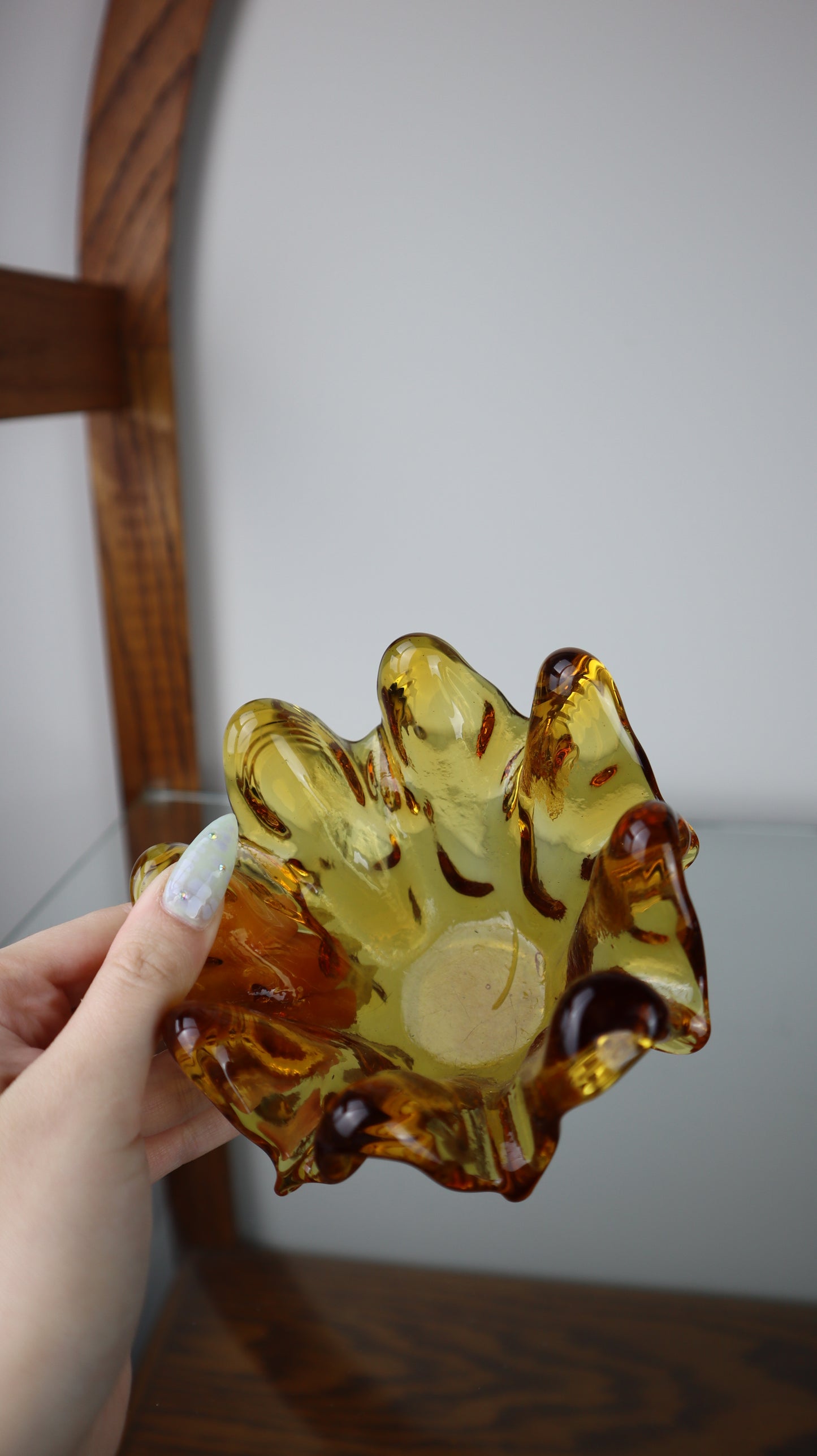 Amber Blenko Ashtray