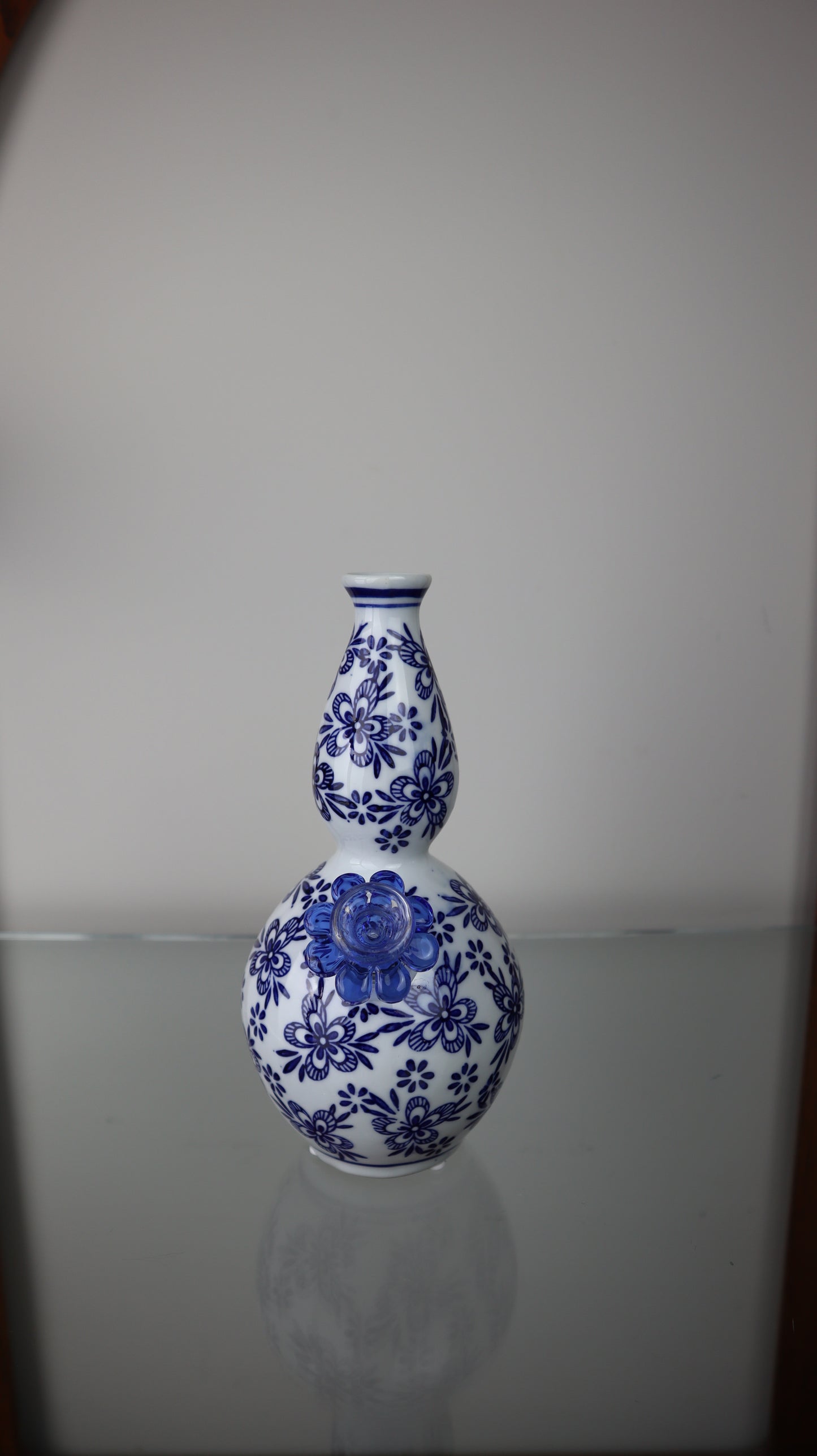 Blue Flower Vase