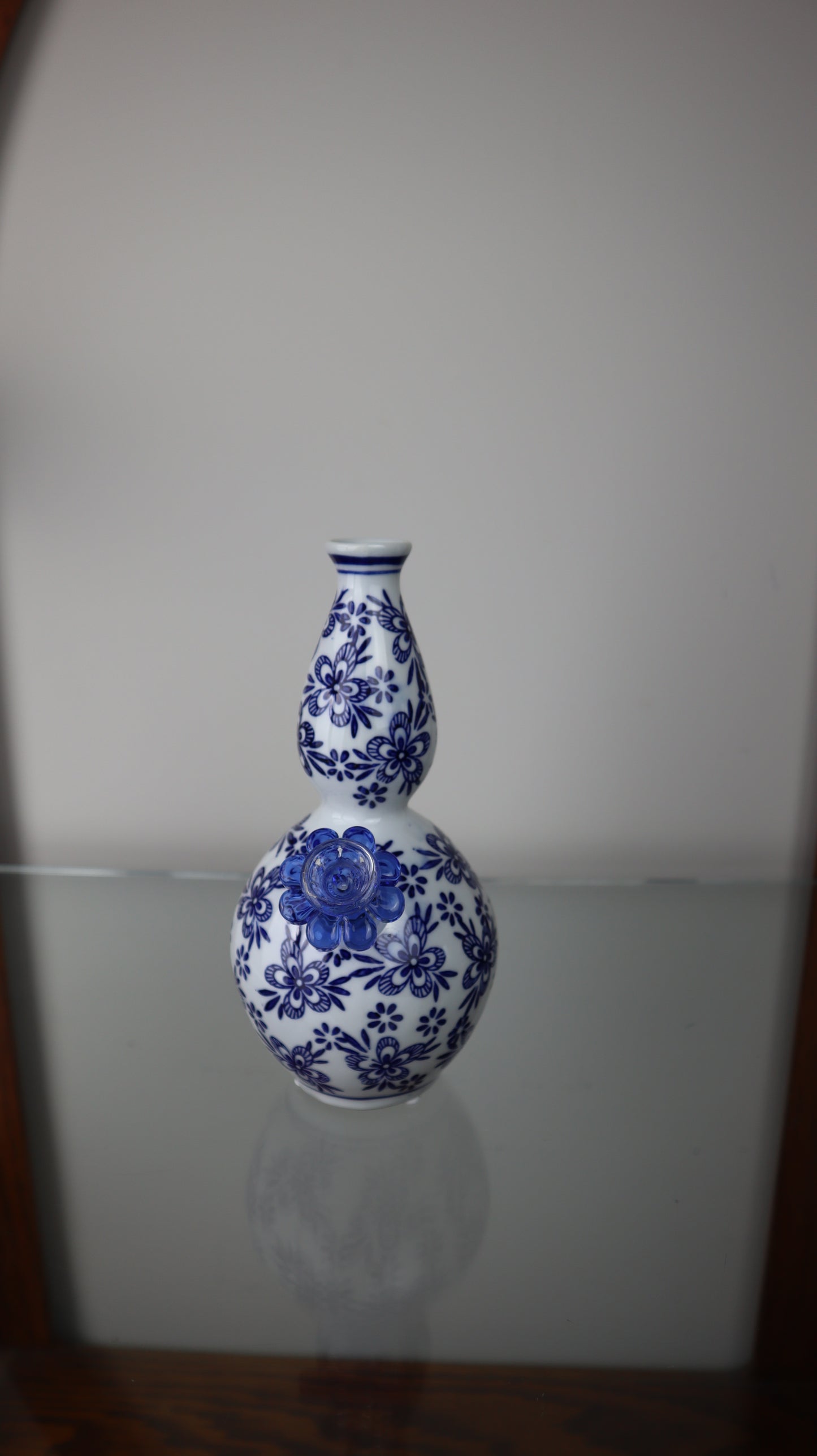 Blue Flower Vase