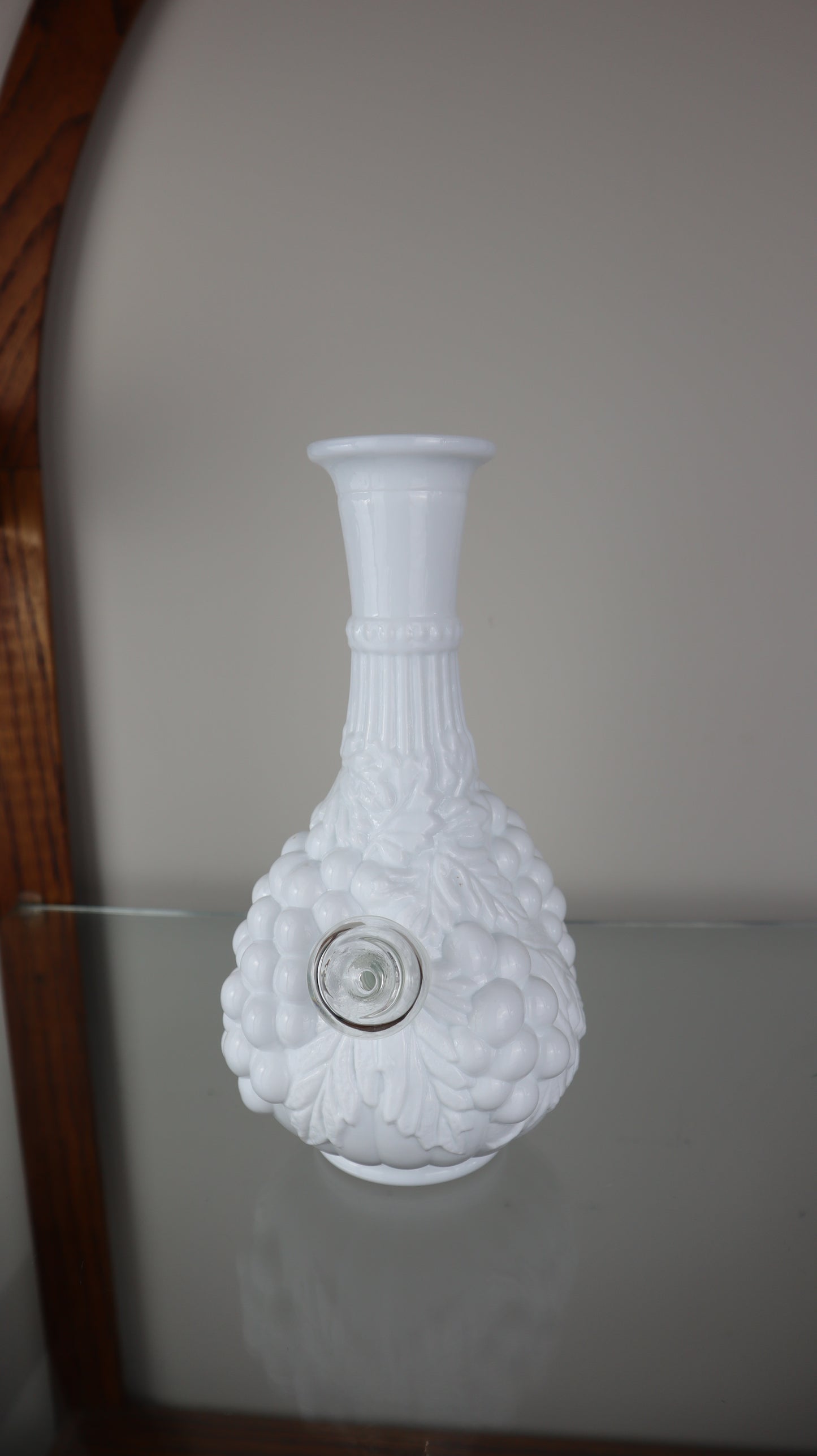 Milk Glass Grape Piece