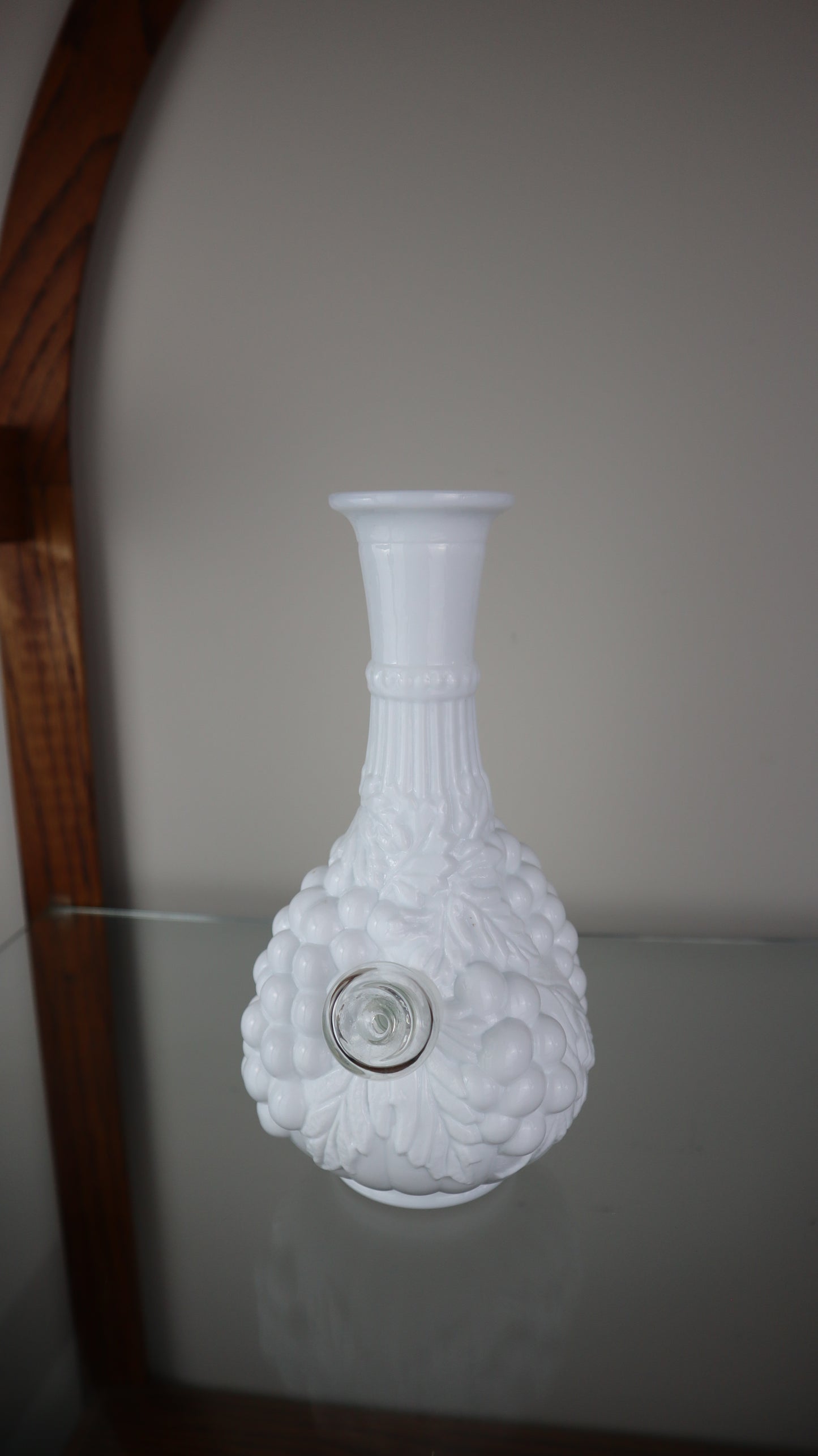 Milk Glass Grape Piece