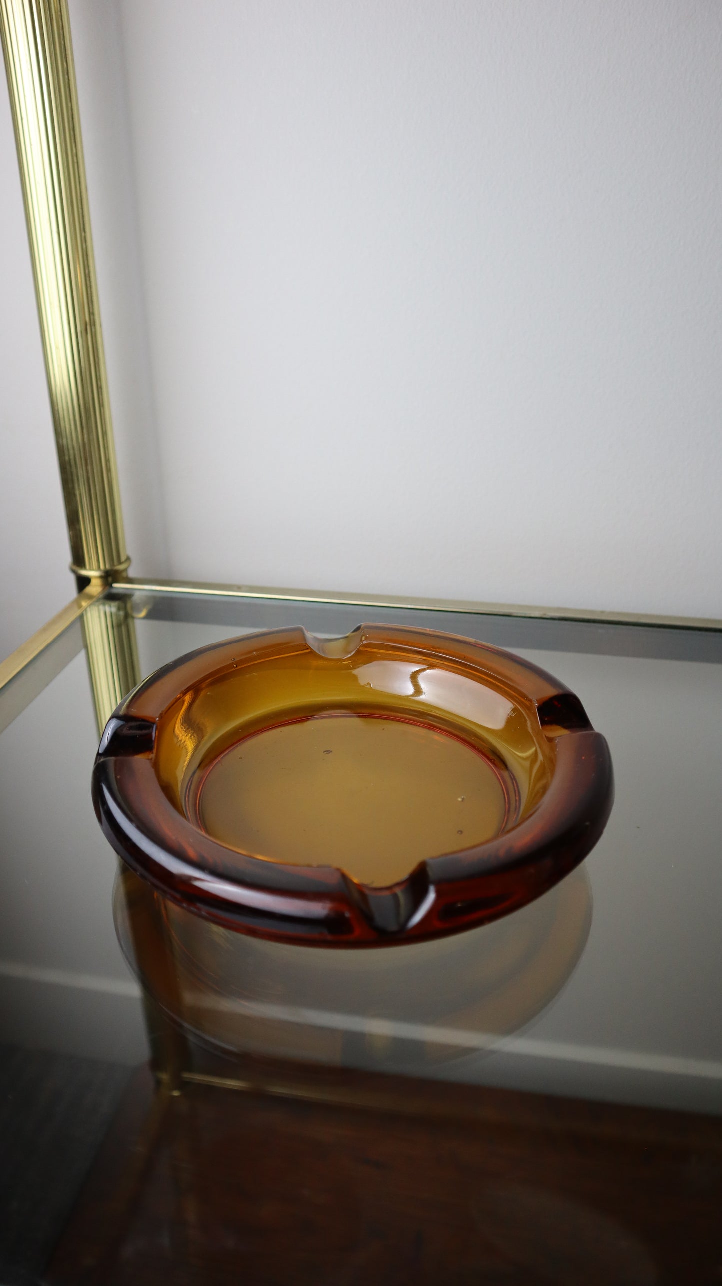 Amber Cigar Ashtray