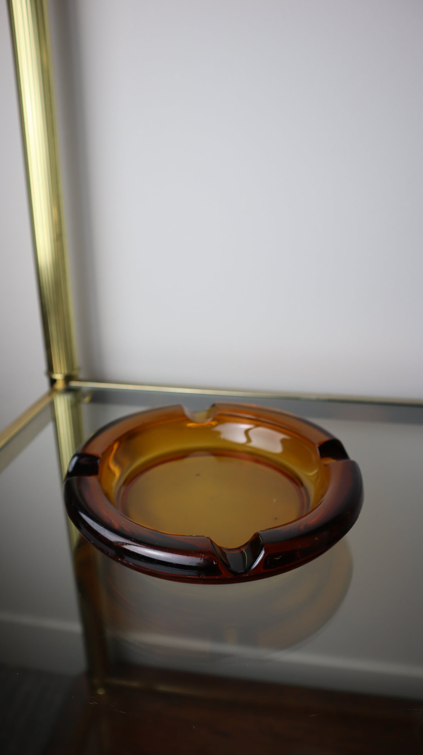 Amber Cigar Ashtray