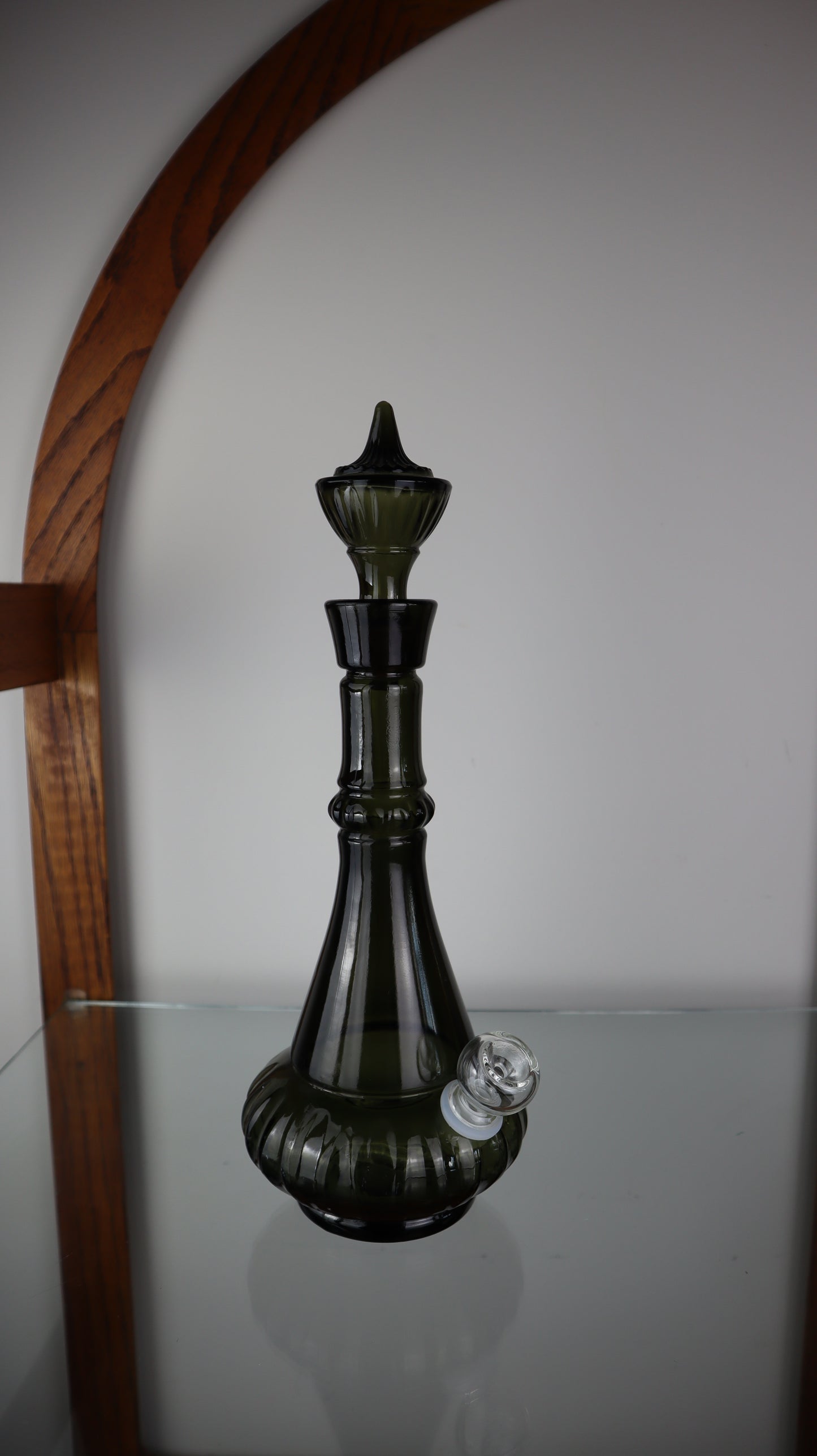 Dream Of Jeannie Smoked Green Glass&nbsp;