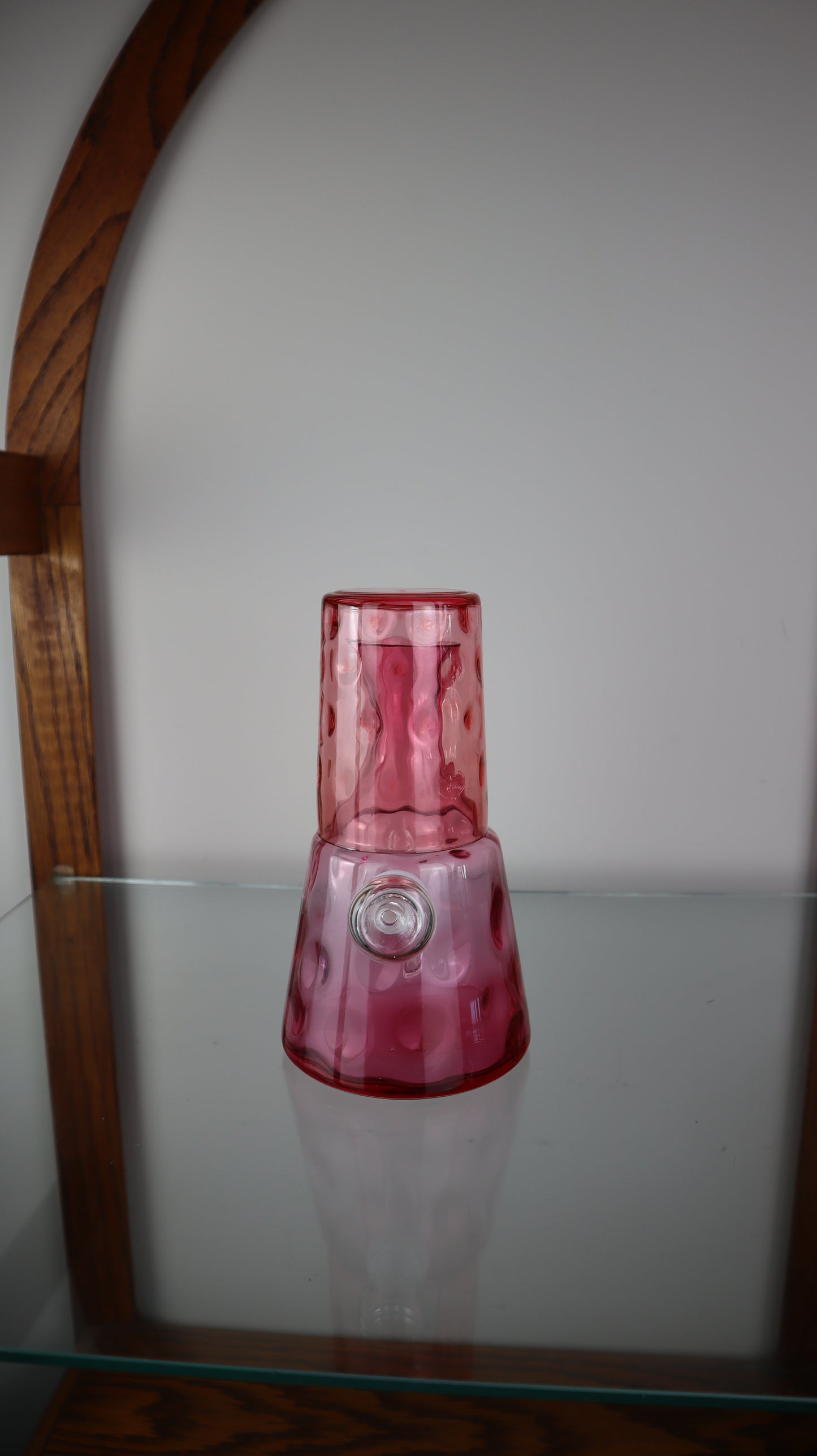 Pink Water Carafe
