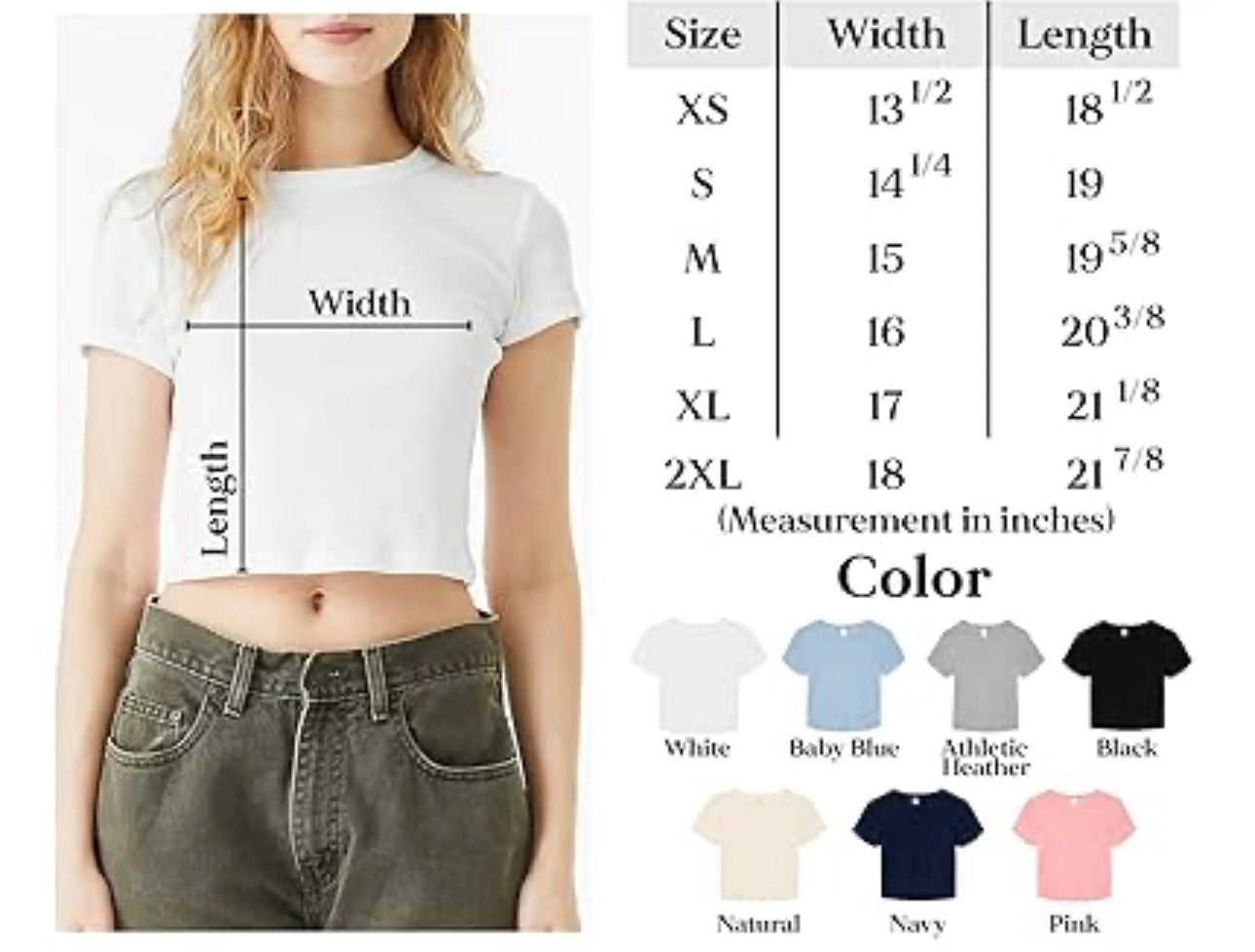 Micro Rib Baby Tee