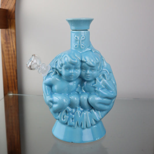 Rare 1970 Jim Beam Zodiac Series Gemini & Sagittarius