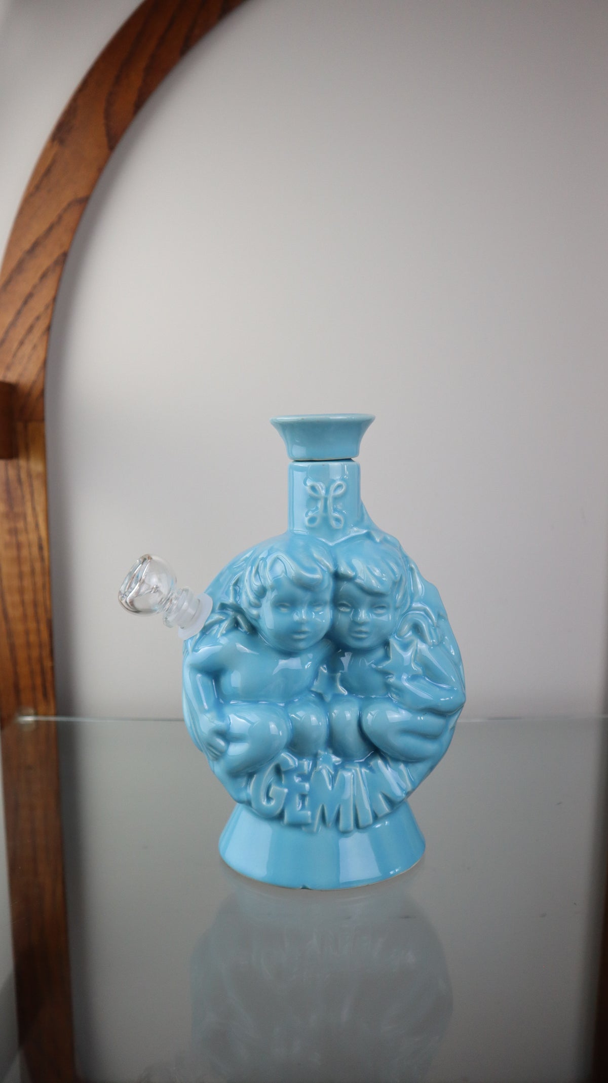 Rare 1970 Jim Beam Zodiac Series Gemini & Sagittarius